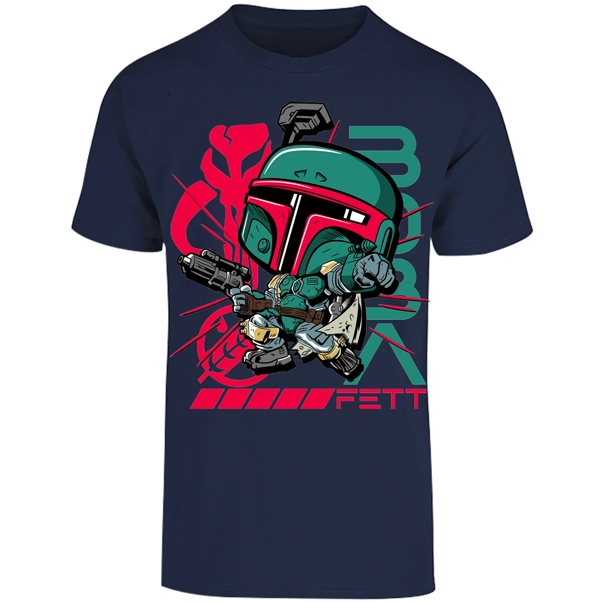 Playera Es De Series Y Peliculas Funko Bobba Fett para Adulto 8
