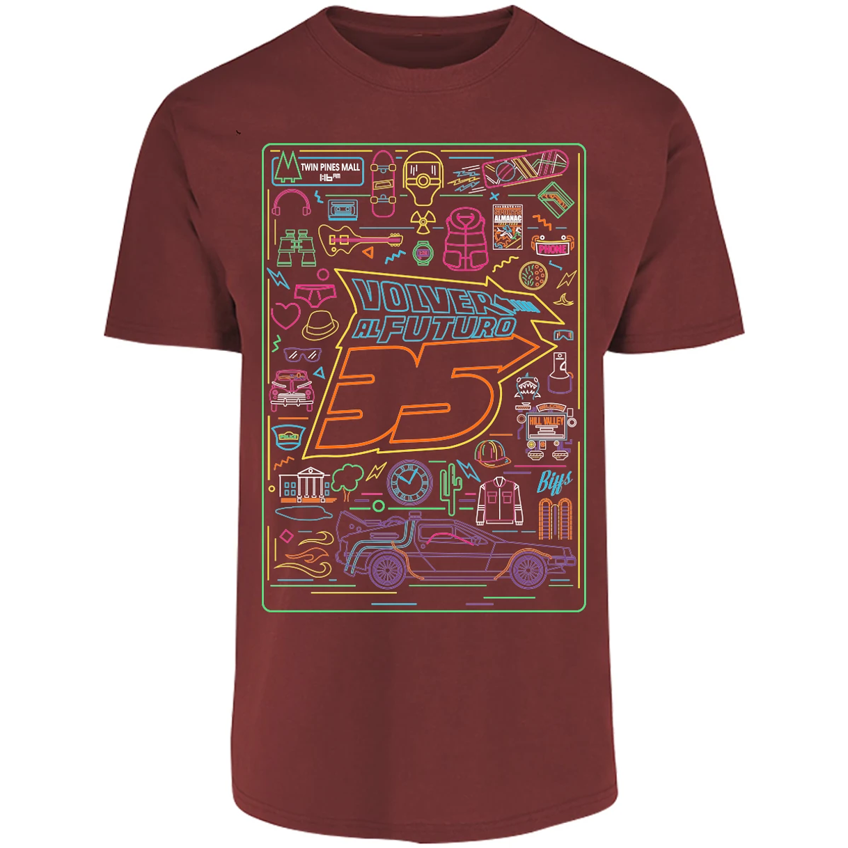 Playera Es De Series Y Peliculas Volver Al Futuro para Adulto 20