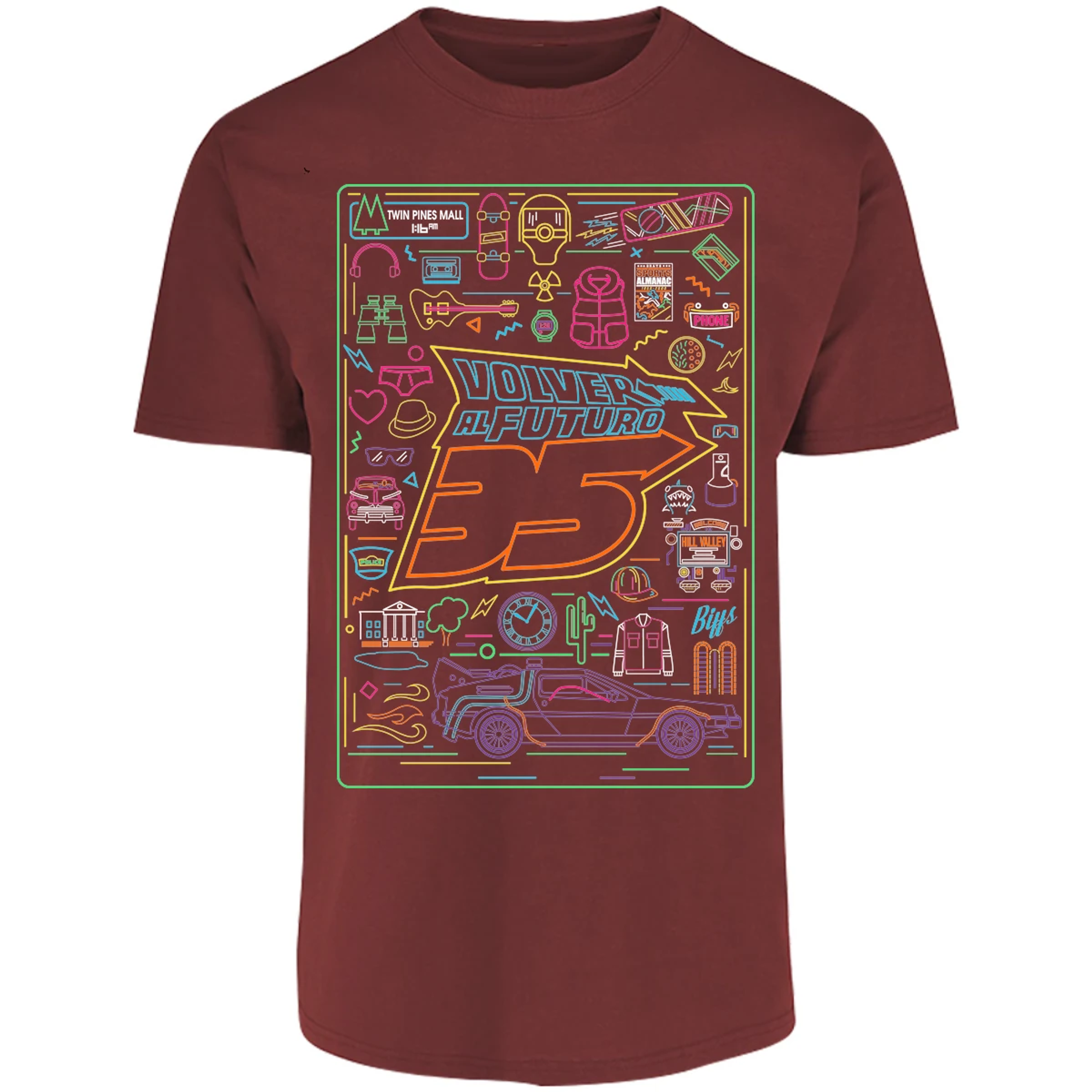 Playera Es De Series Y Peliculas Volver Al Futuro para Adulto 20