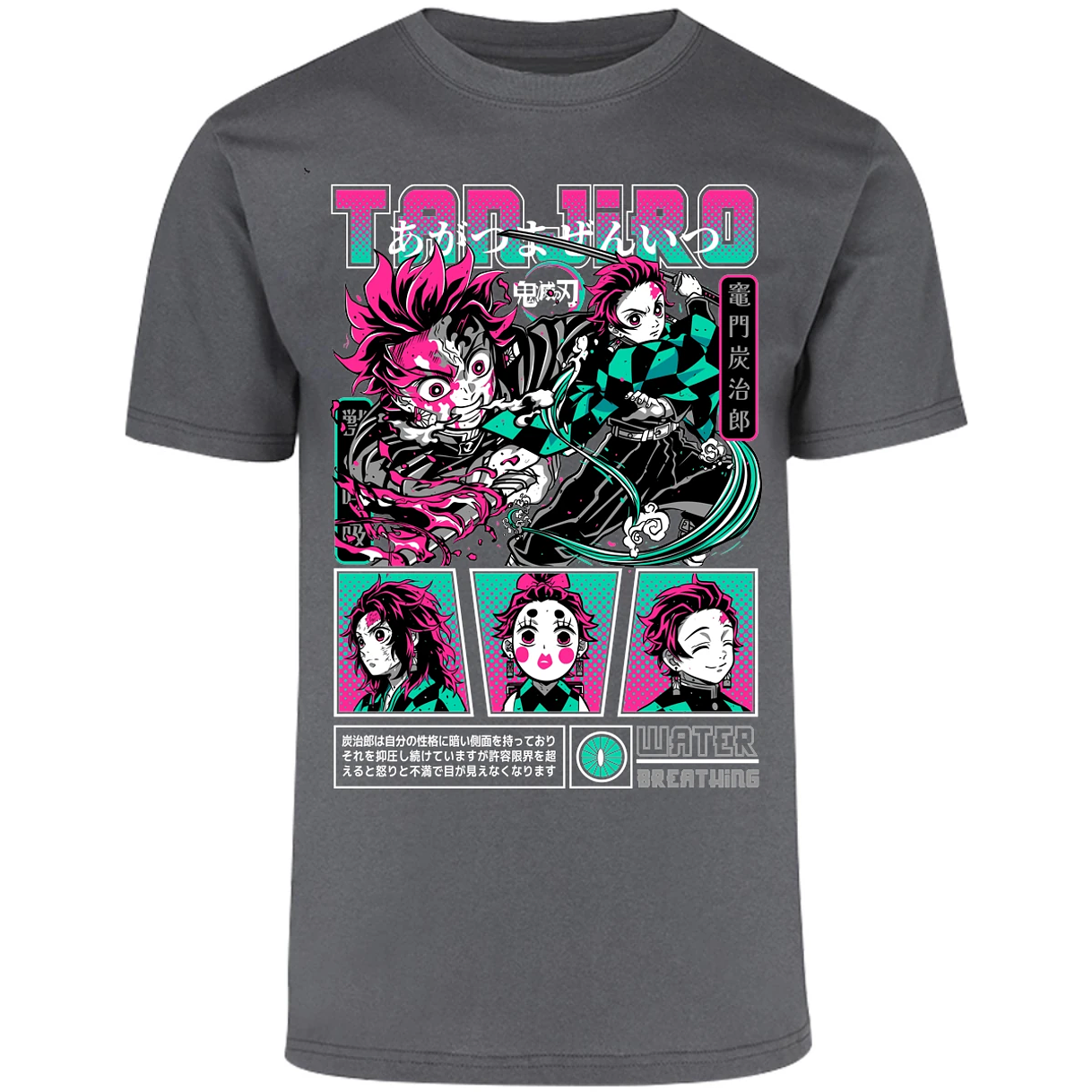 Playera Demon Slayer Tanjiro para Adulto 2
