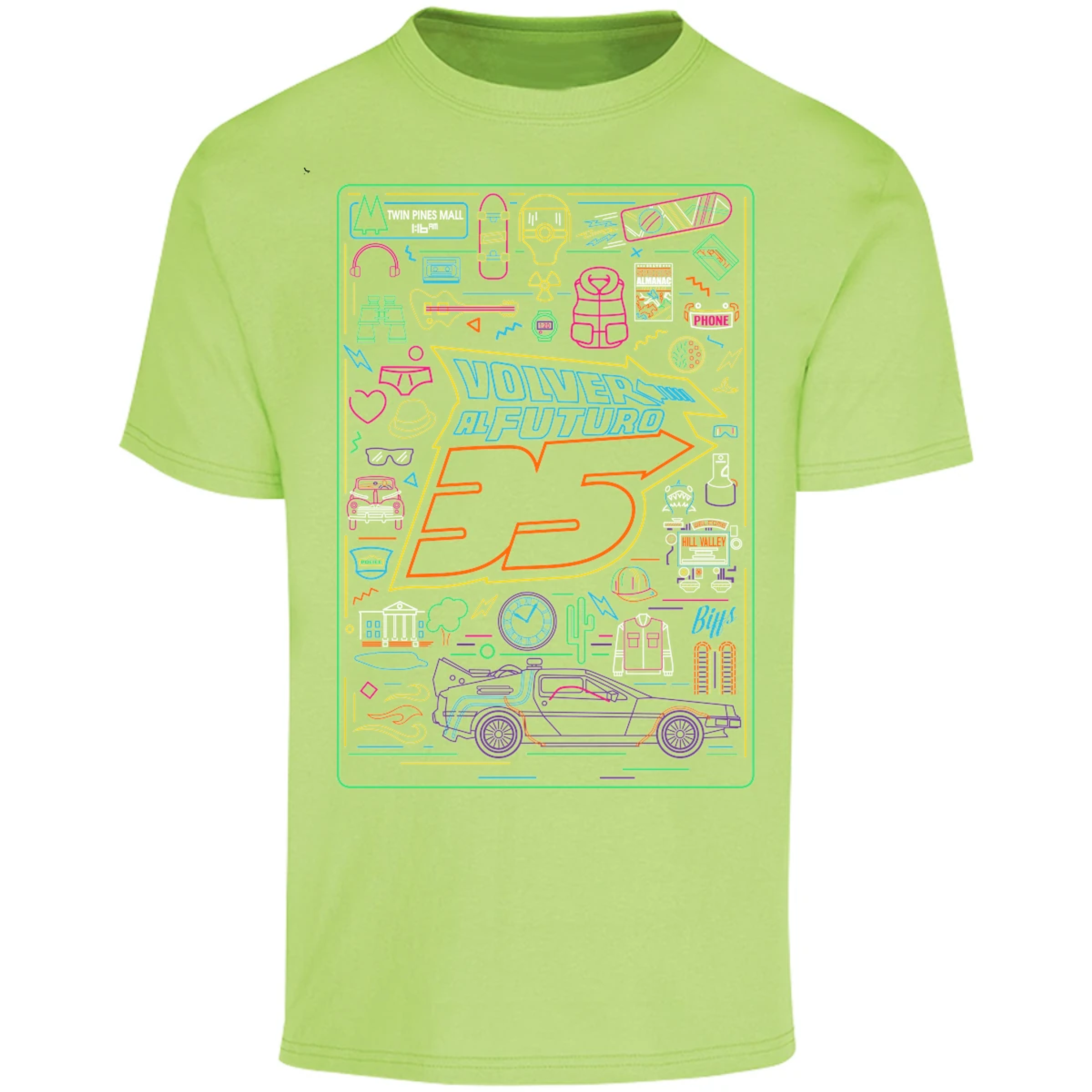 Playera Es De Series Y Peliculas Volver Al Futuro para Adulto 3