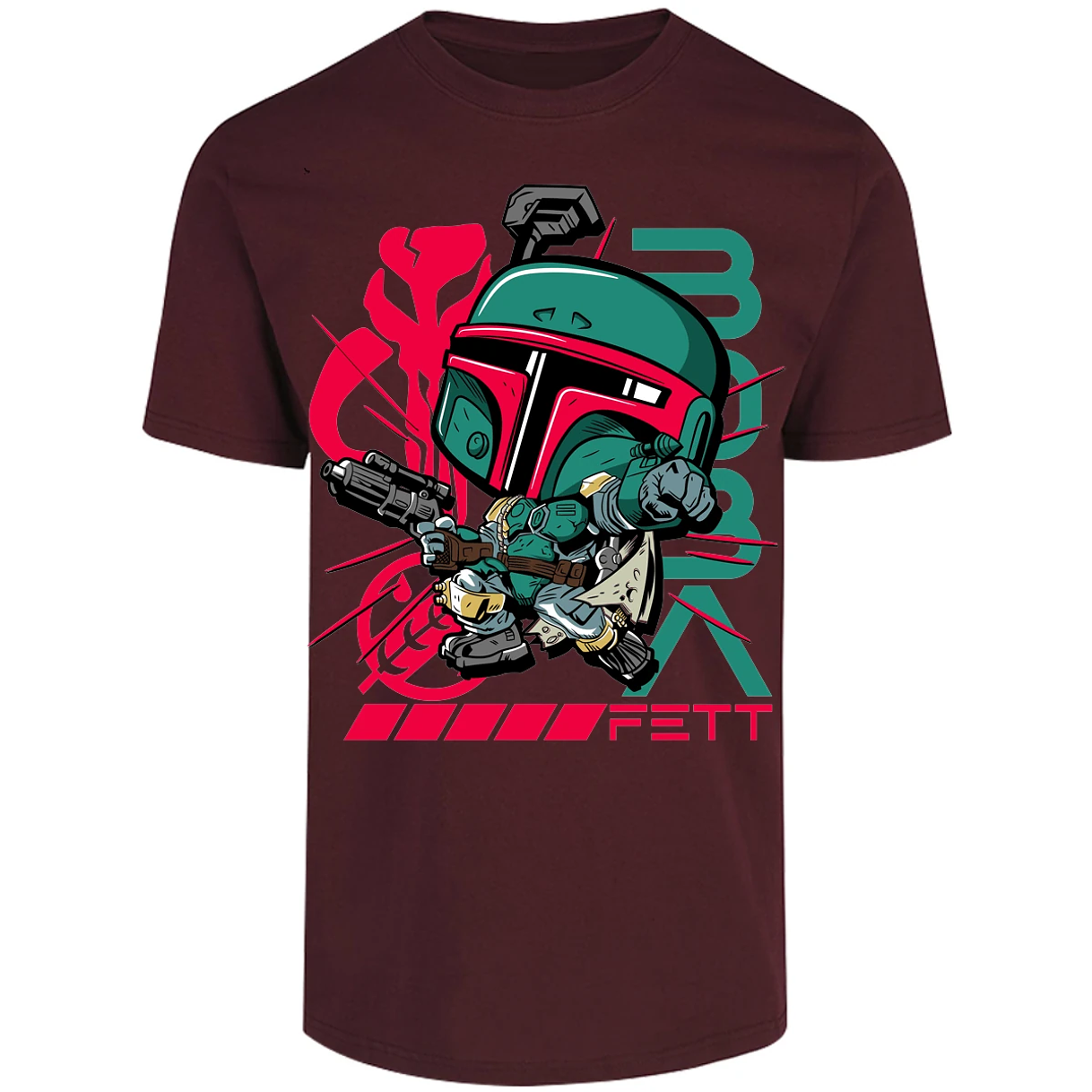 Playera Es De Series Y Peliculas Funko Bobba Fett para Adulto 4