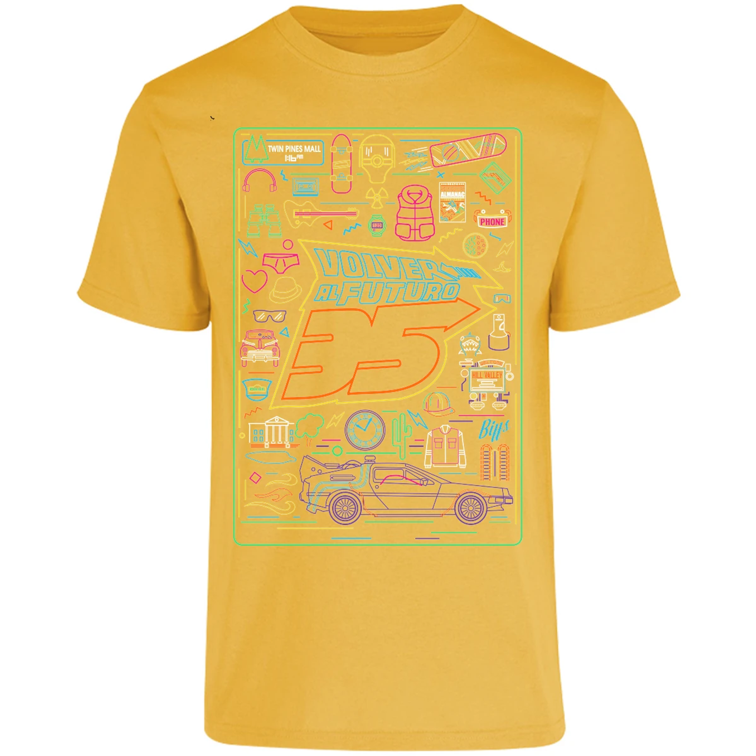 Playera Es De Series Y Peliculas Volver Al Futuro para Adulto 26