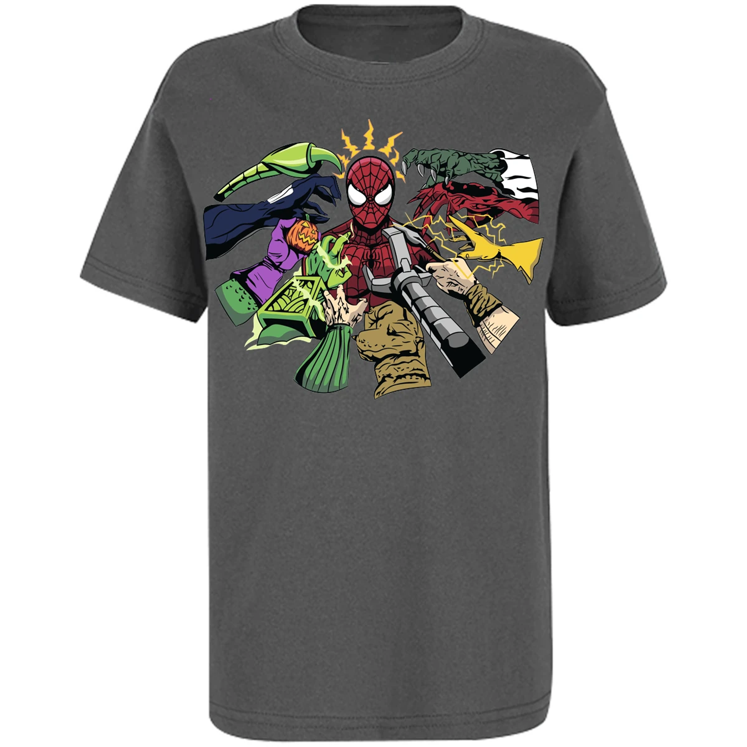 Playera Es De Series Y Peliculas Spiderman Manos Villanas para Niño 4