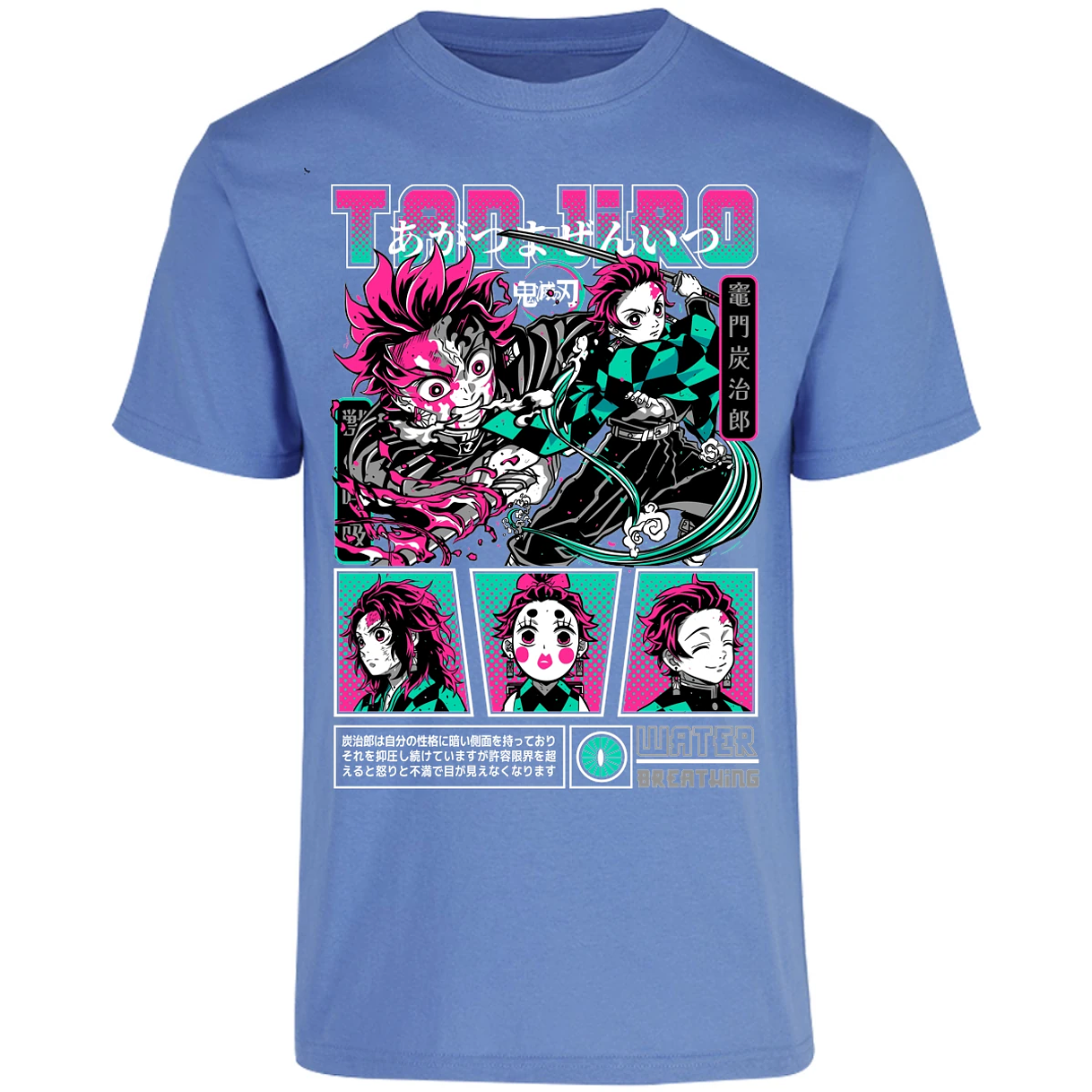 Playera Demon Slayer Tanjiro para Adulto 4