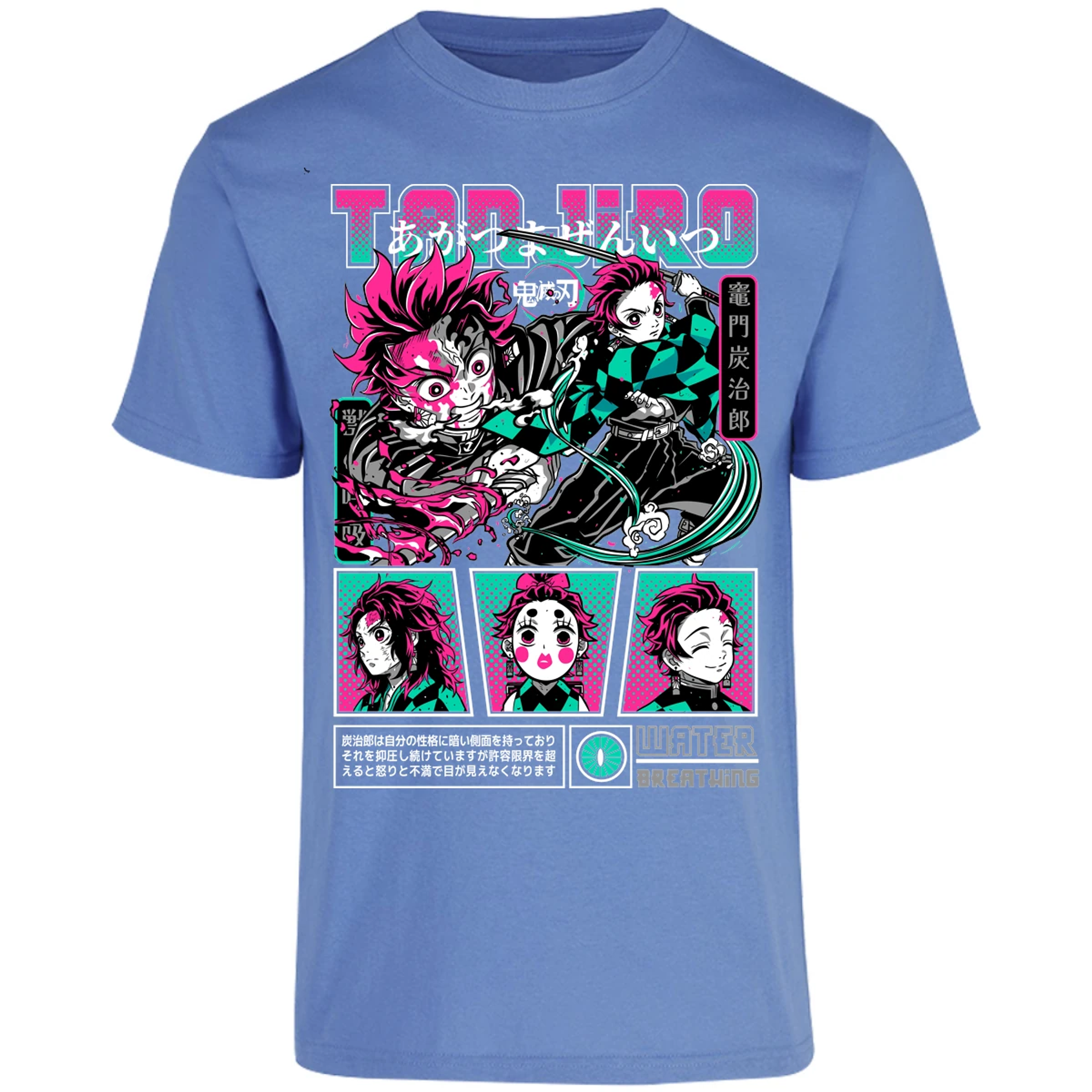 Playera Demon Slayer Tanjiro para Adulto 4