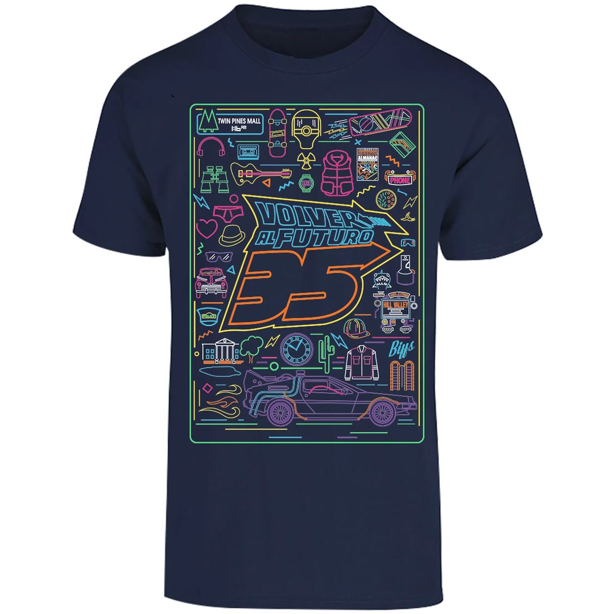 Playera Es De Series Y Peliculas Volver Al Futuro para Adulto 14