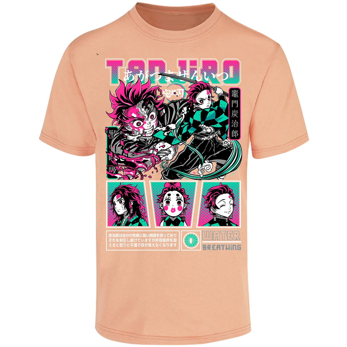 Playera Demon Slayer Tanjiro para Adulto 27