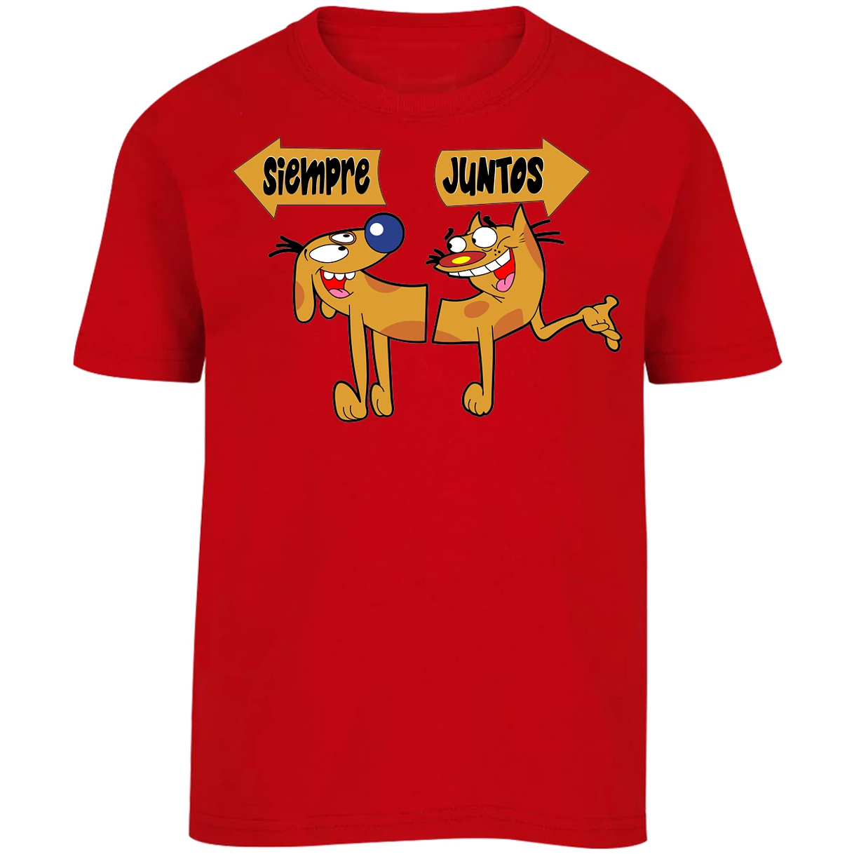 Playera Es De Series Y Peliculas Catdog para Niño 3