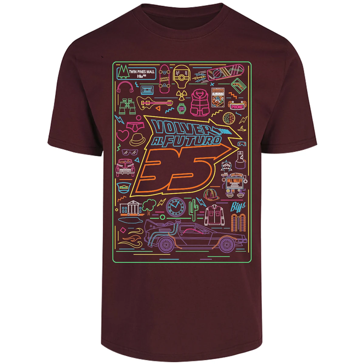 Playera Es De Series Y Peliculas Volver Al Futuro para Adulto 11