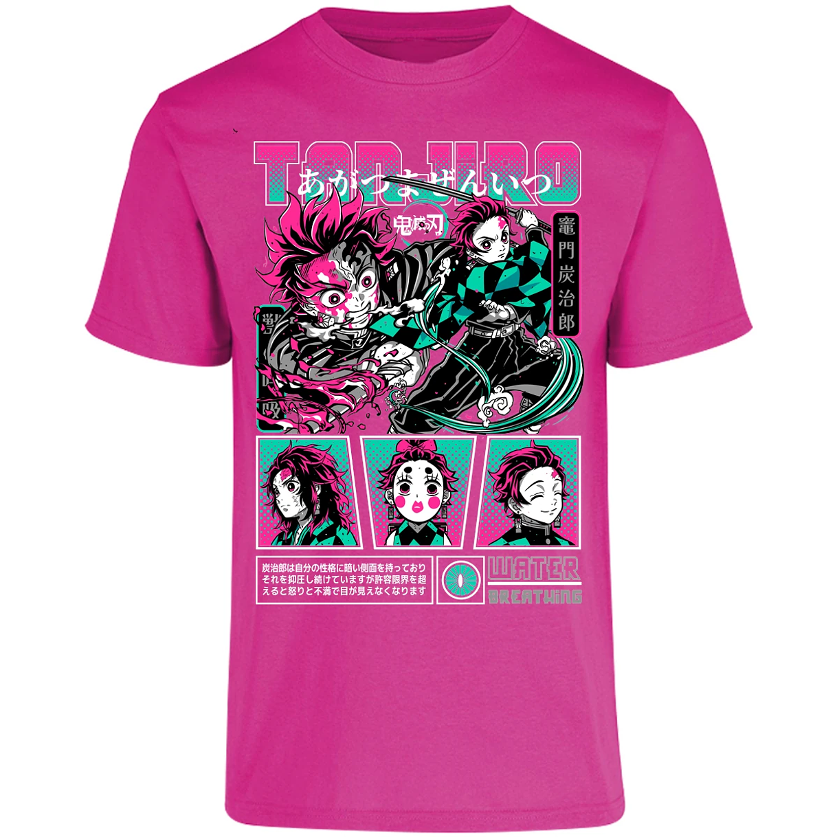 Playera Demon Slayer Tanjiro para Adulto 12