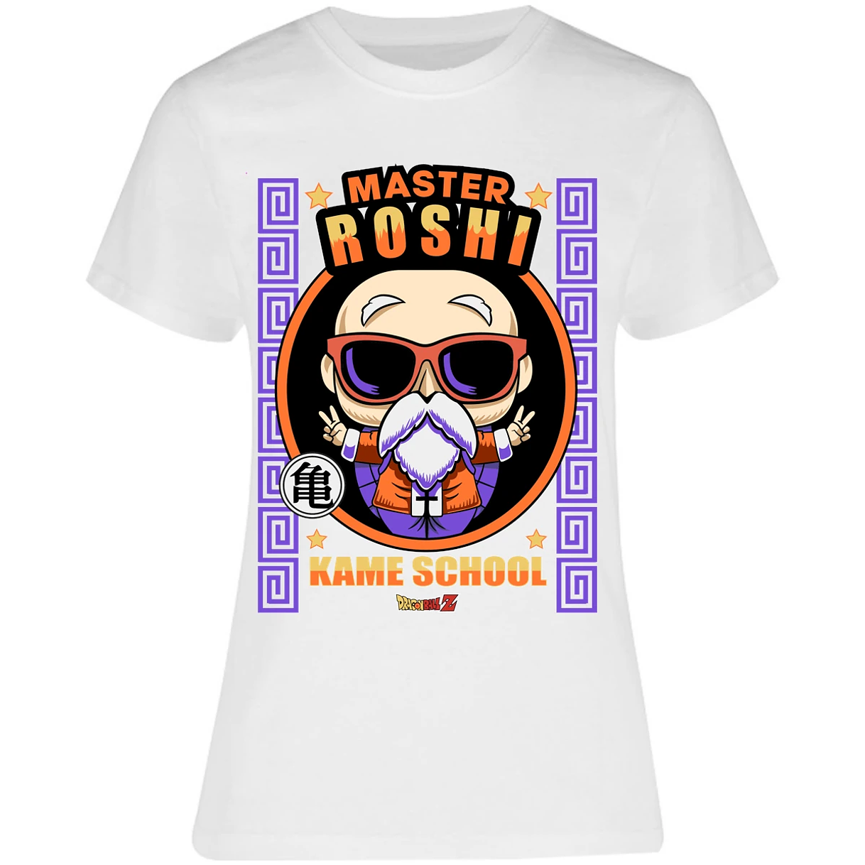 Blusa Dragon Ball Funko Roshi Blusa para Mujer 15
