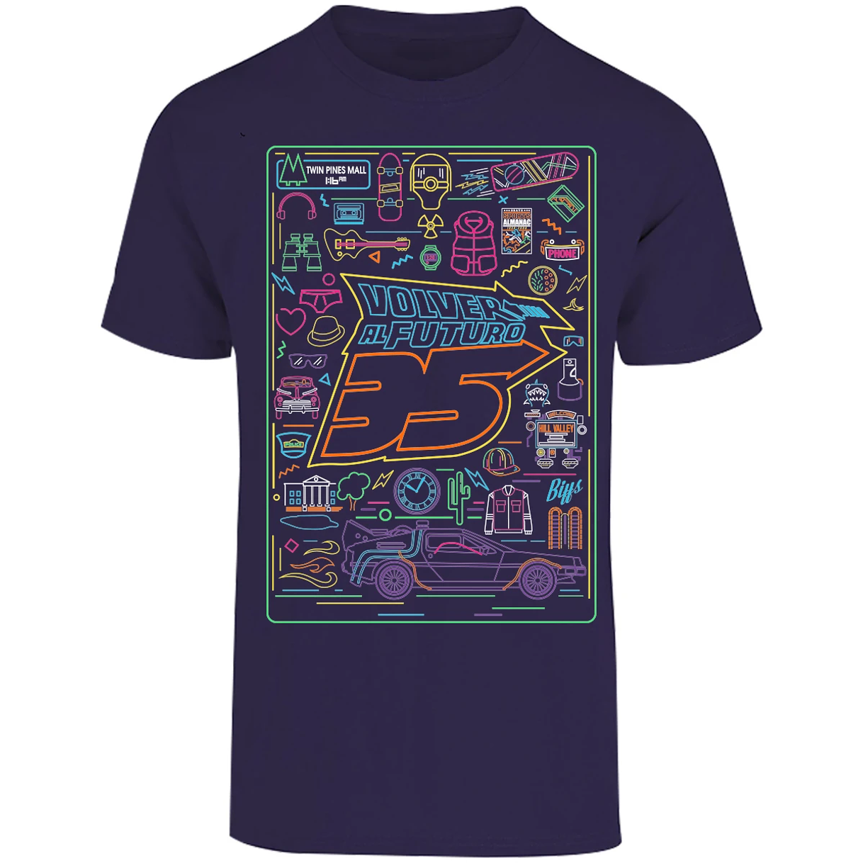 Playera Es De Series Y Peliculas Volver Al Futuro para Adulto 12