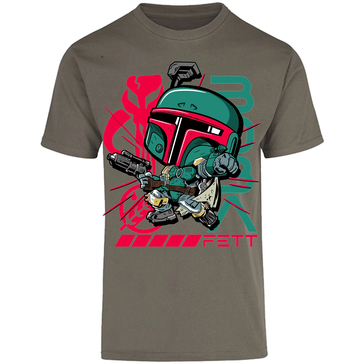 Playera Es De Series Y Peliculas Funko Bobba Fett para Adulto 26