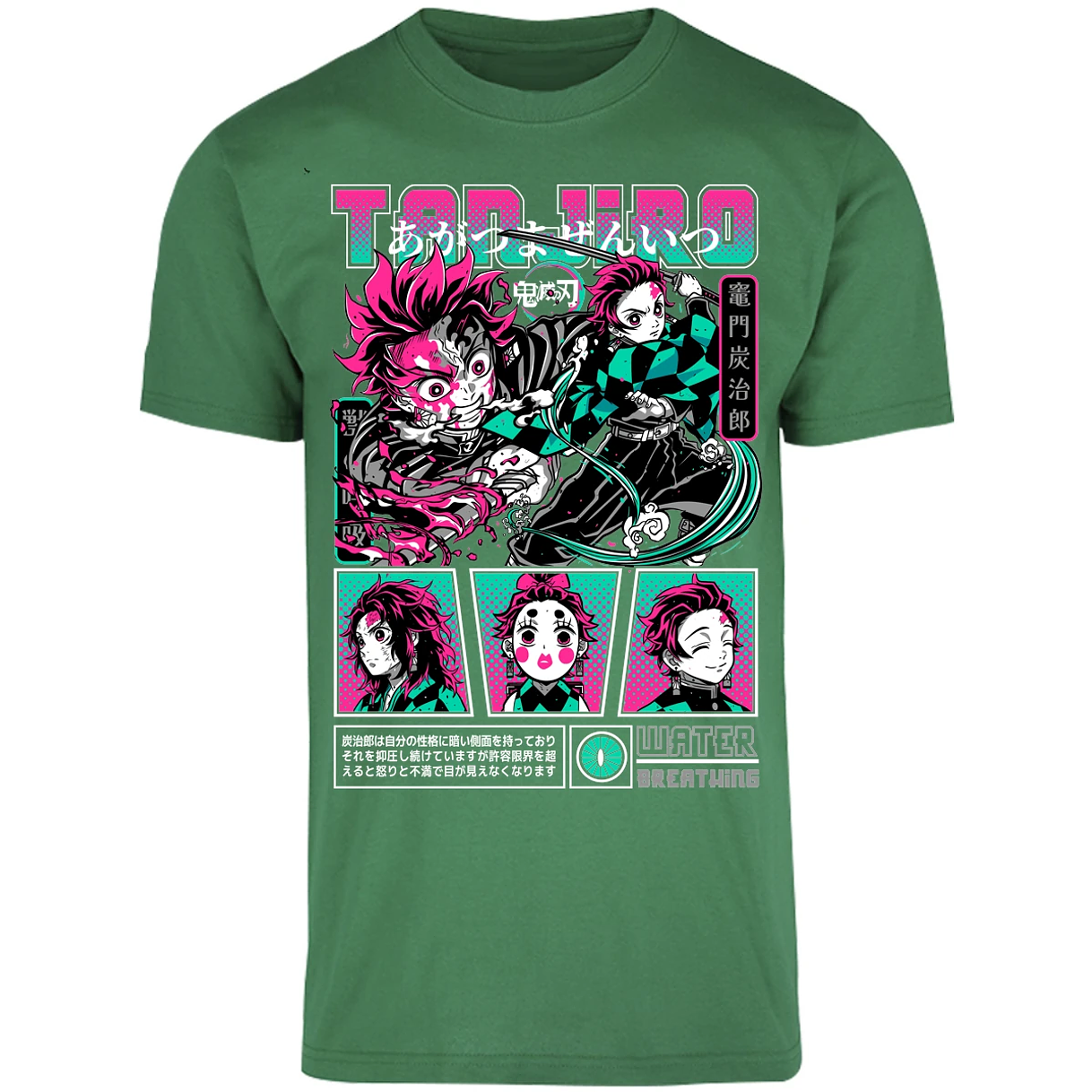 Playera Demon Slayer Tanjiro para Adulto 16
