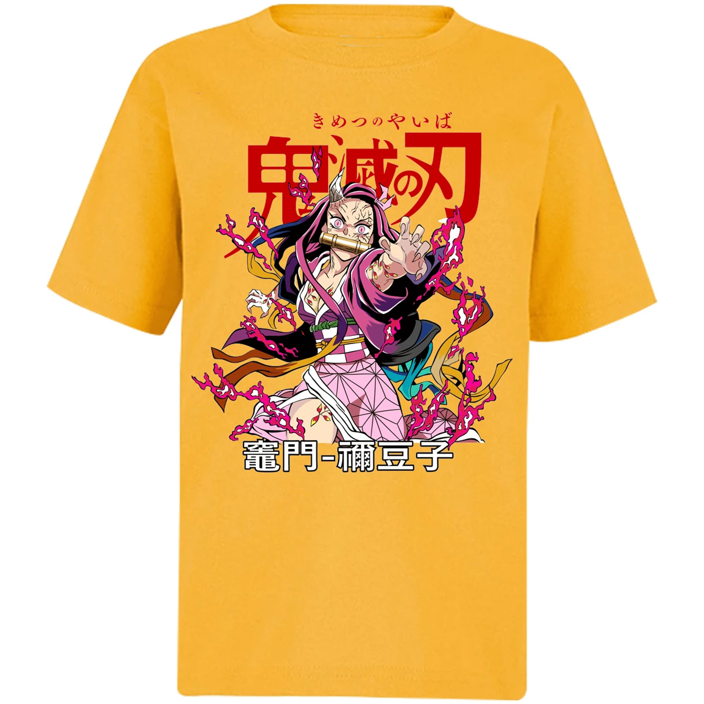 Playera Demon Slayer Nezuko Demon Anime para Niño 10