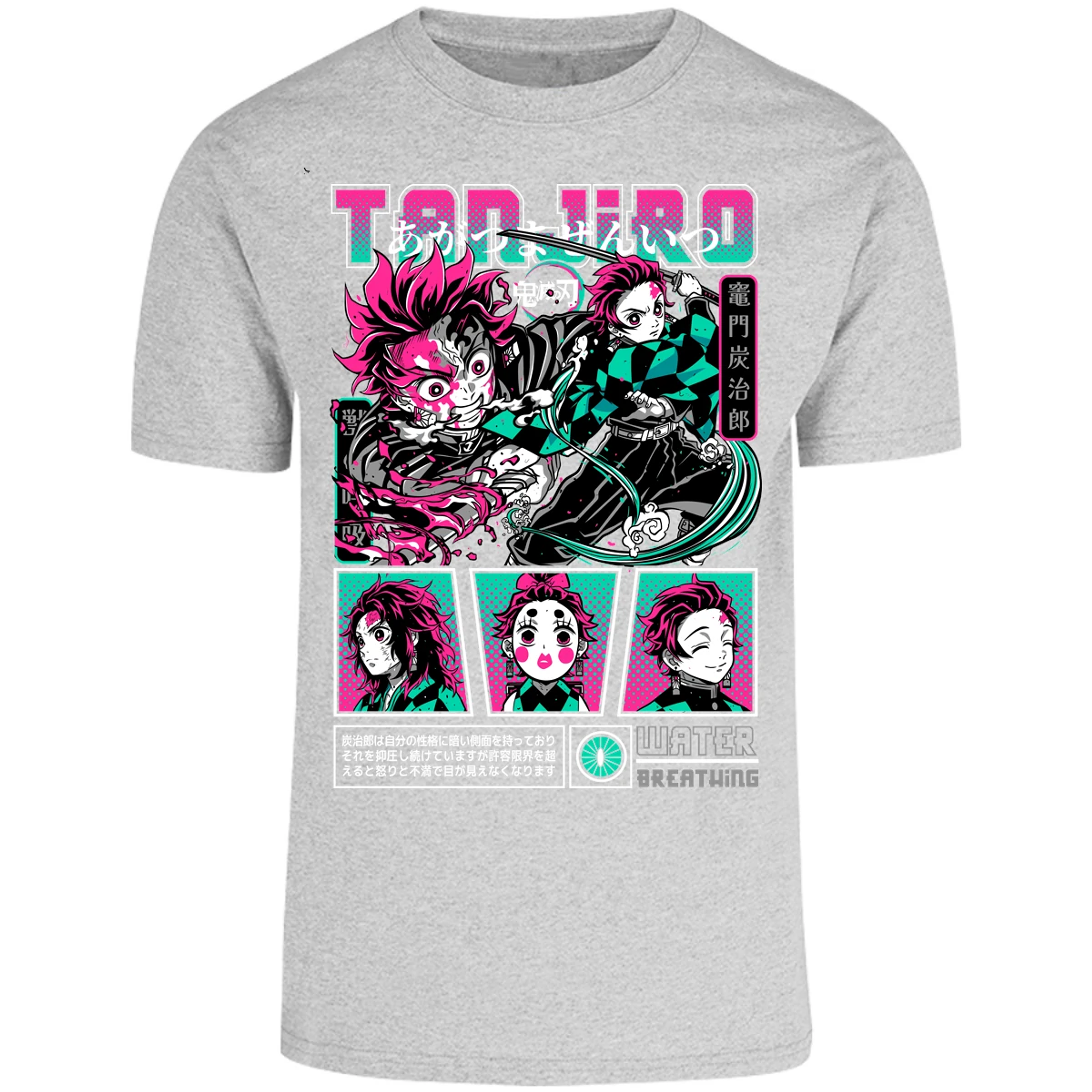 Playera Demon Slayer Tanjiro para Adulto 6
