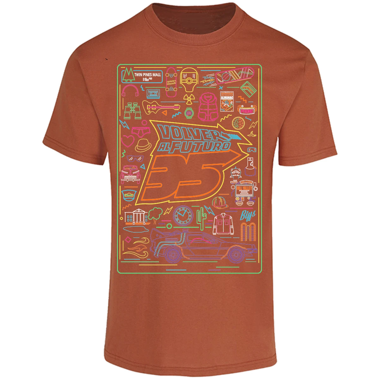 Playera Es De Series Y Peliculas Volver Al Futuro para Adulto 17