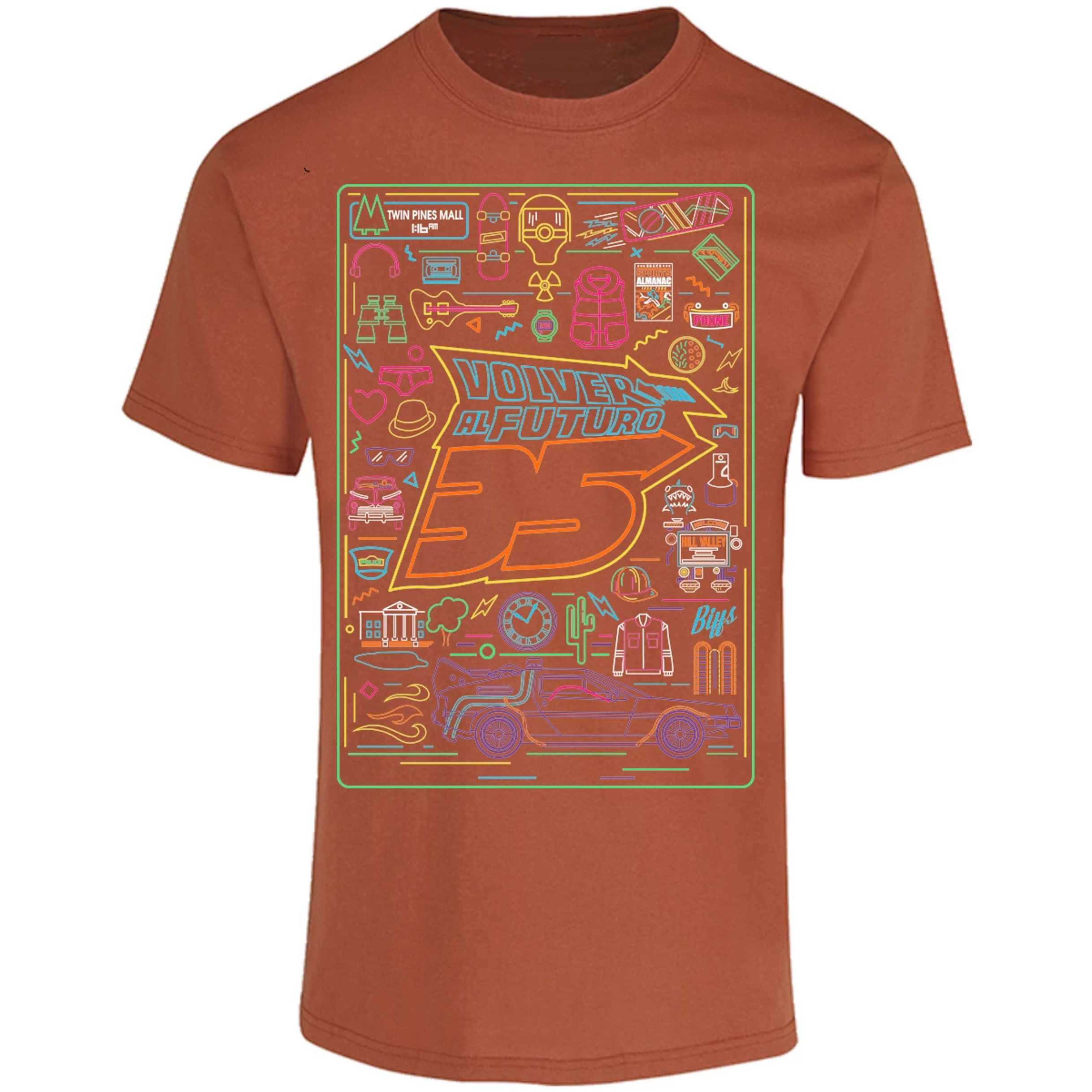 Playera Es De Series Y Peliculas Volver Al Futuro para Adulto 17