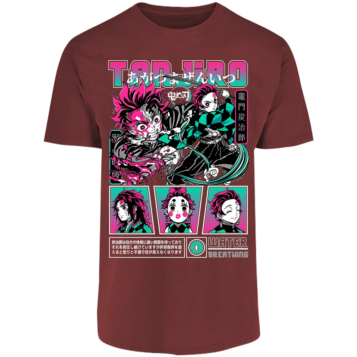 Playera Demon Slayer Tanjiro para Adulto 28
