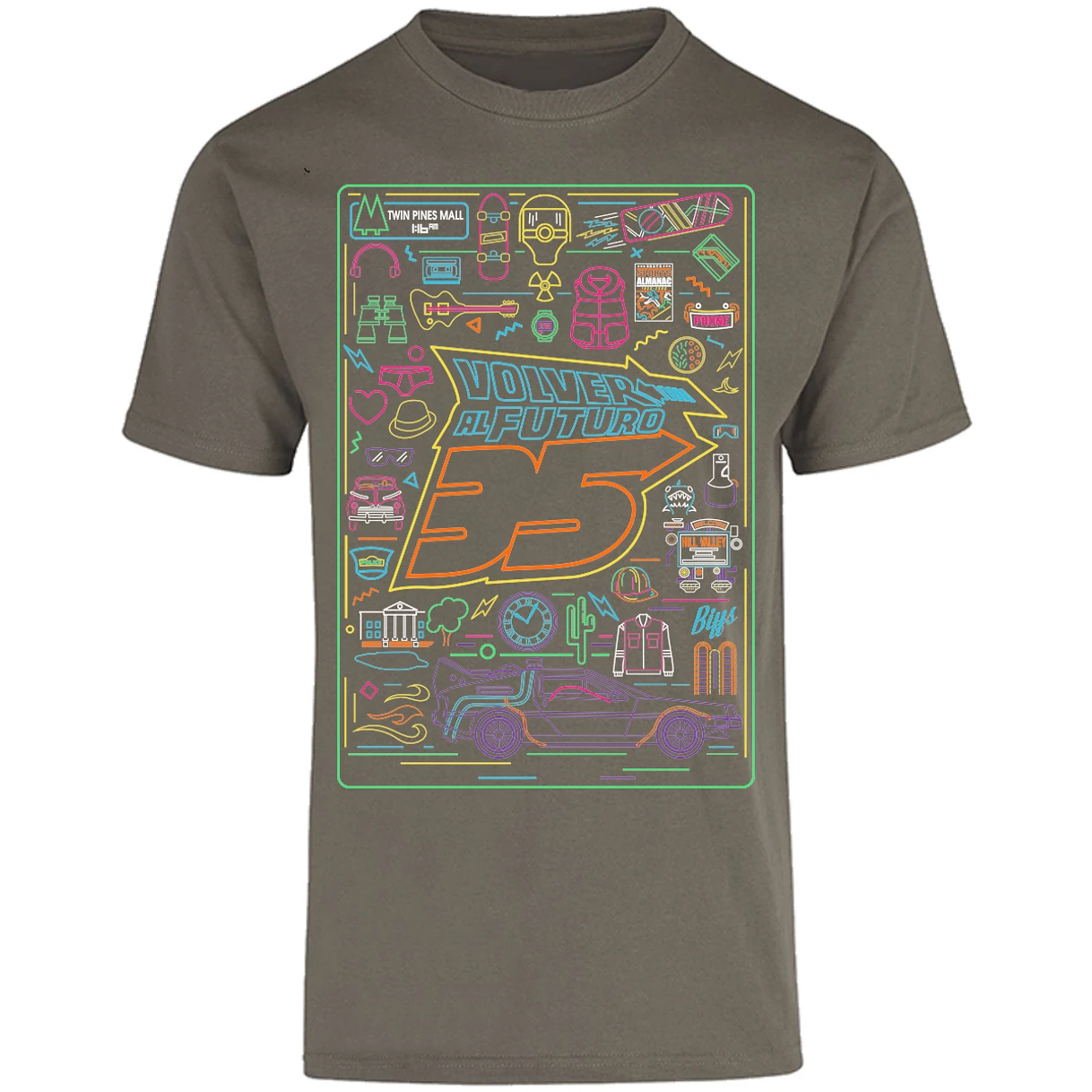 Playera Es De Series Y Peliculas Volver Al Futuro para Adulto 24