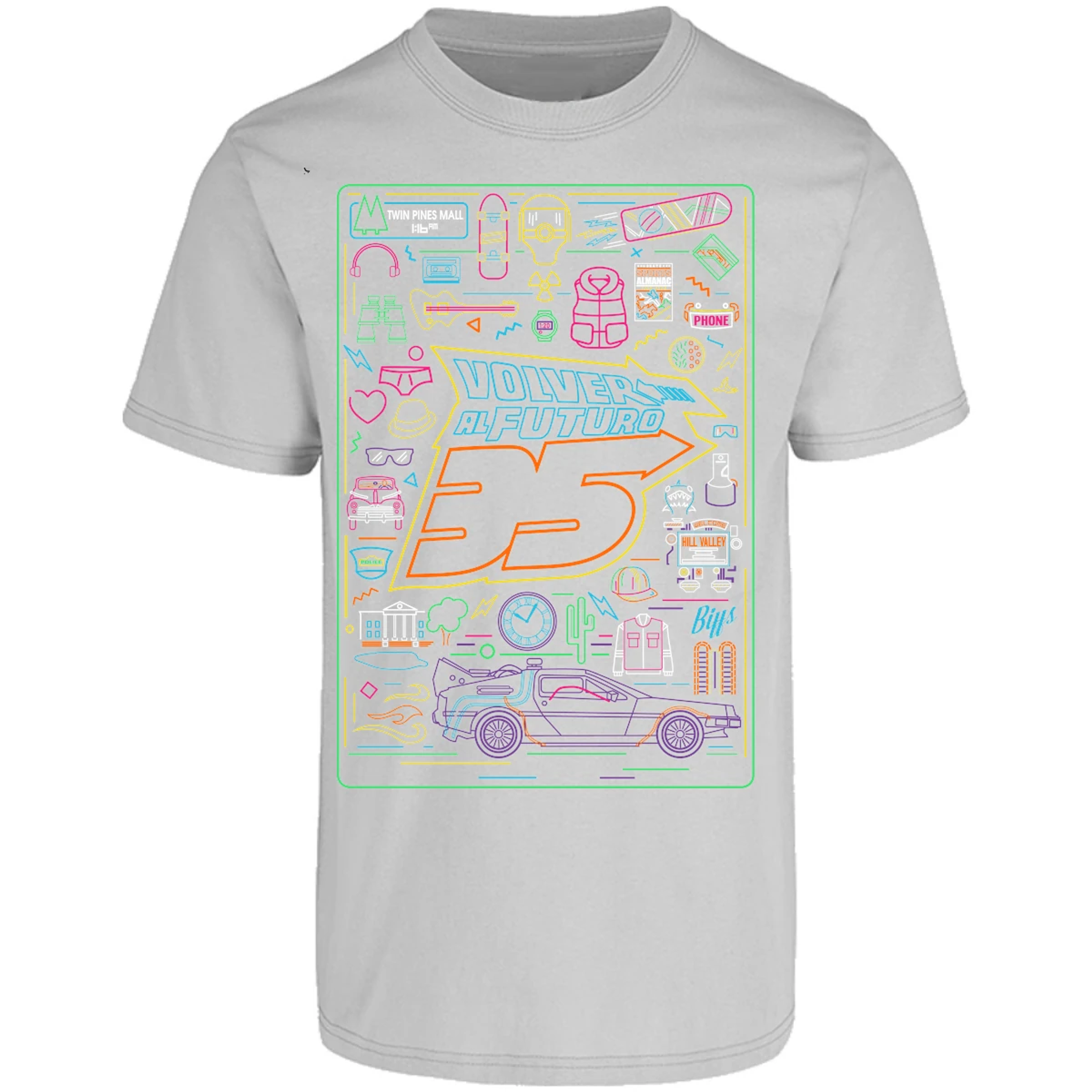 Playera Es De Series Y Peliculas Volver Al Futuro para Adulto 16