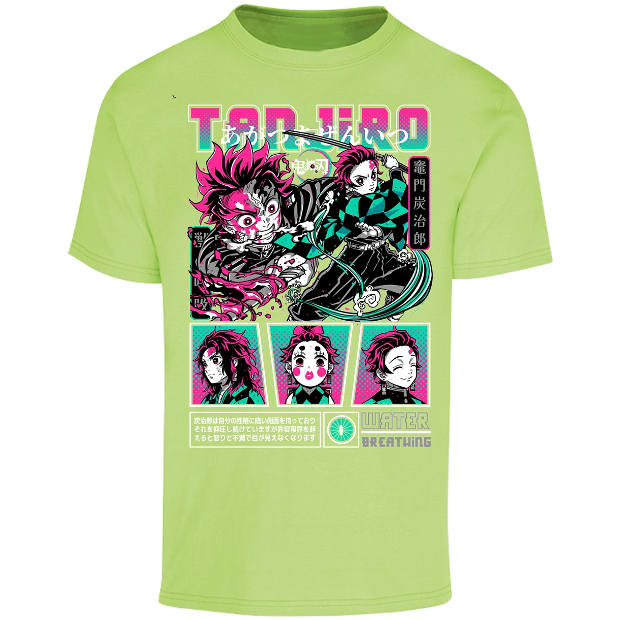 Playera Demon Slayer Tanjiro para Adulto 17