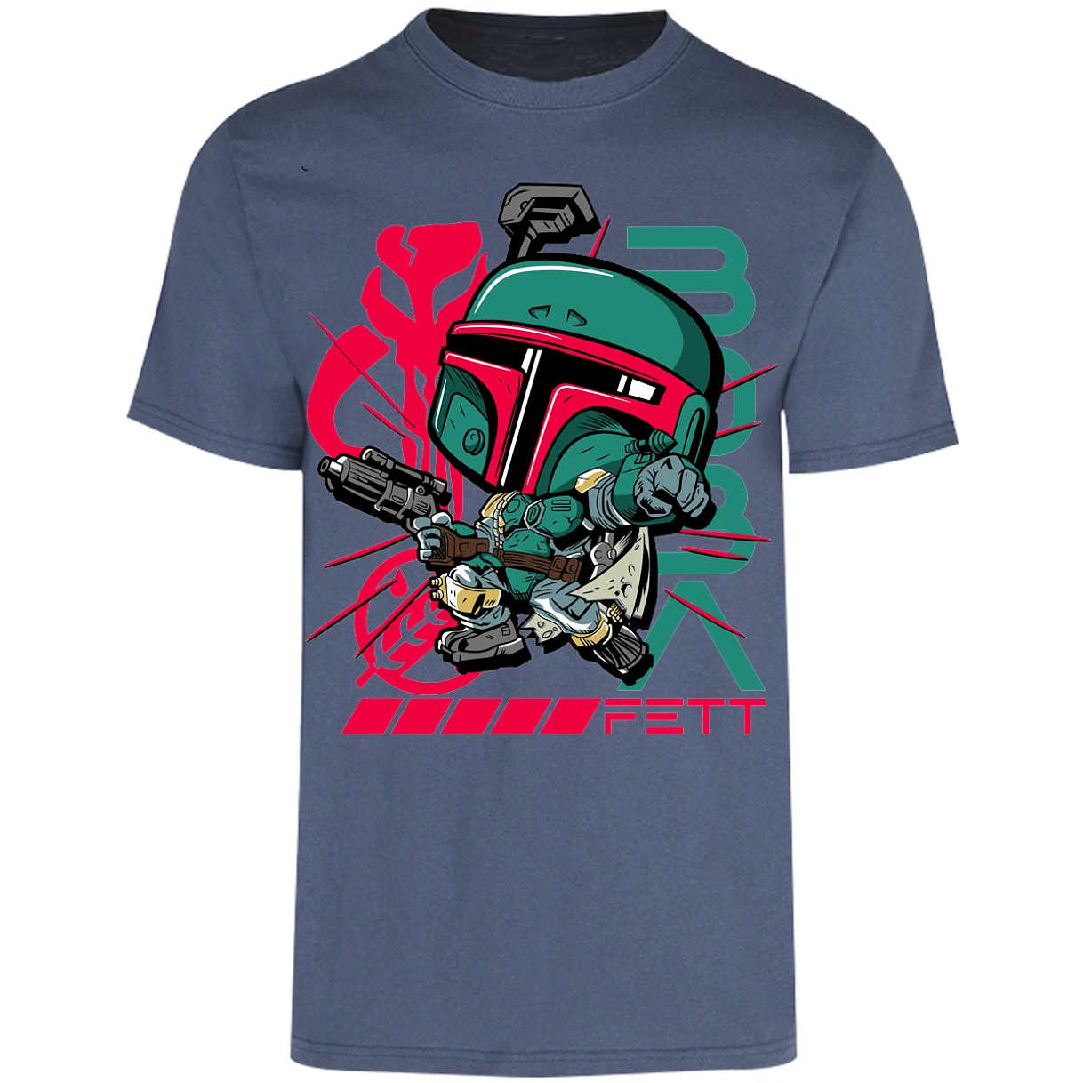 Playera Es De Series Y Peliculas Funko Bobba Fett para Adulto 20