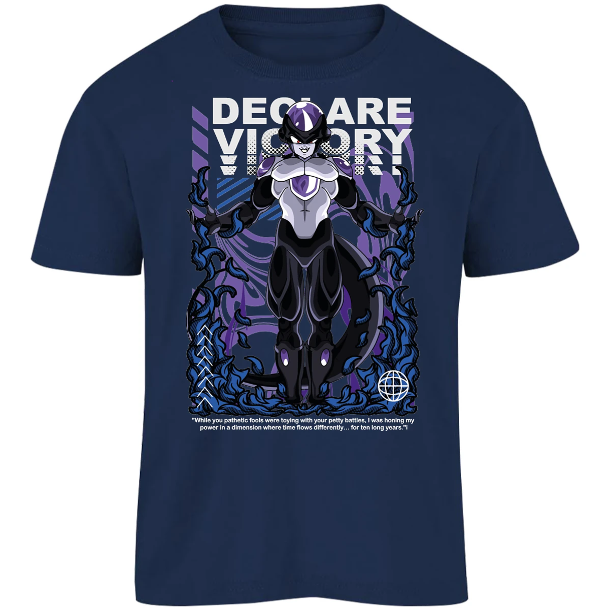 Playera Dragon Ball Black Freezer para Niño 15