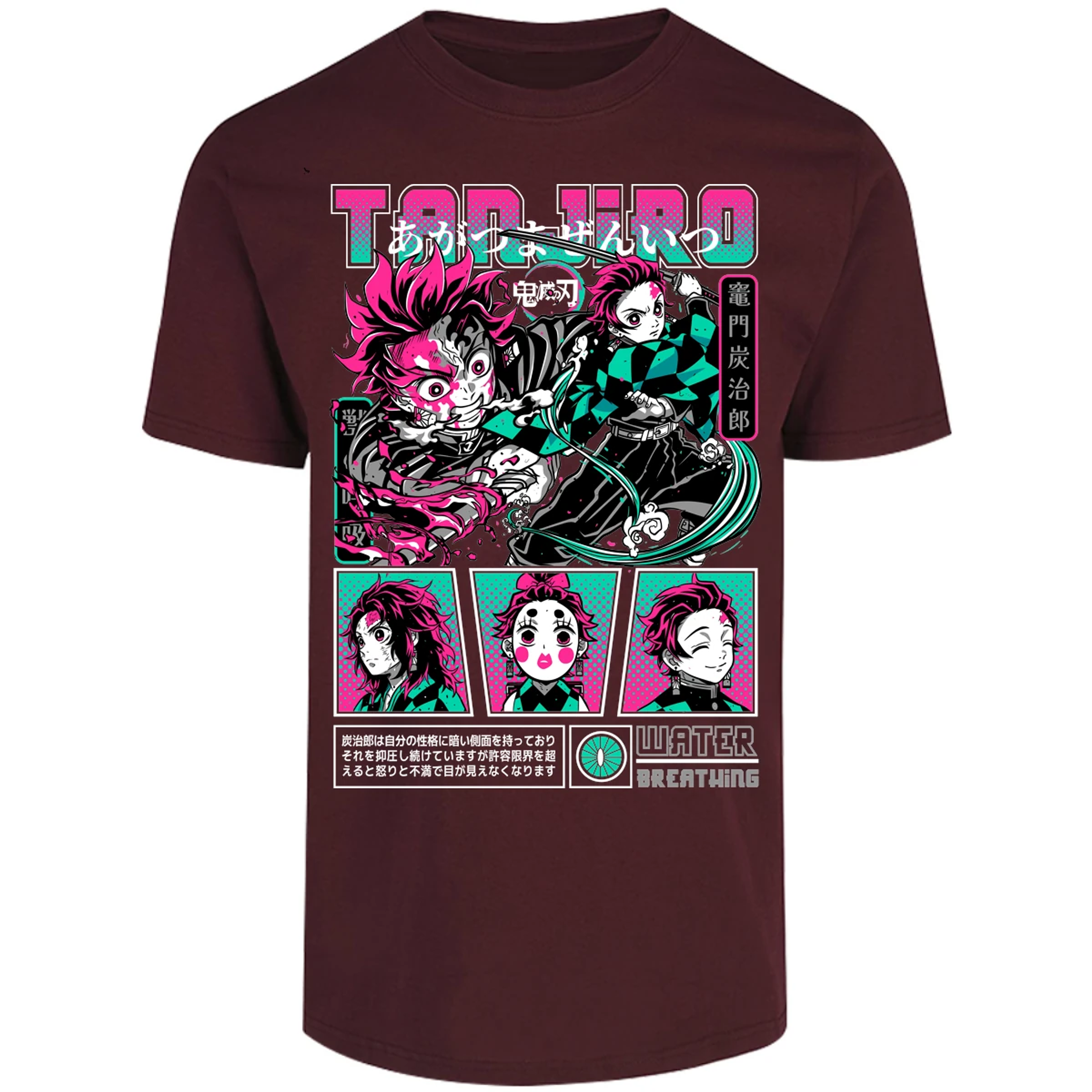Playera Demon Slayer Tanjiro para Adulto 26