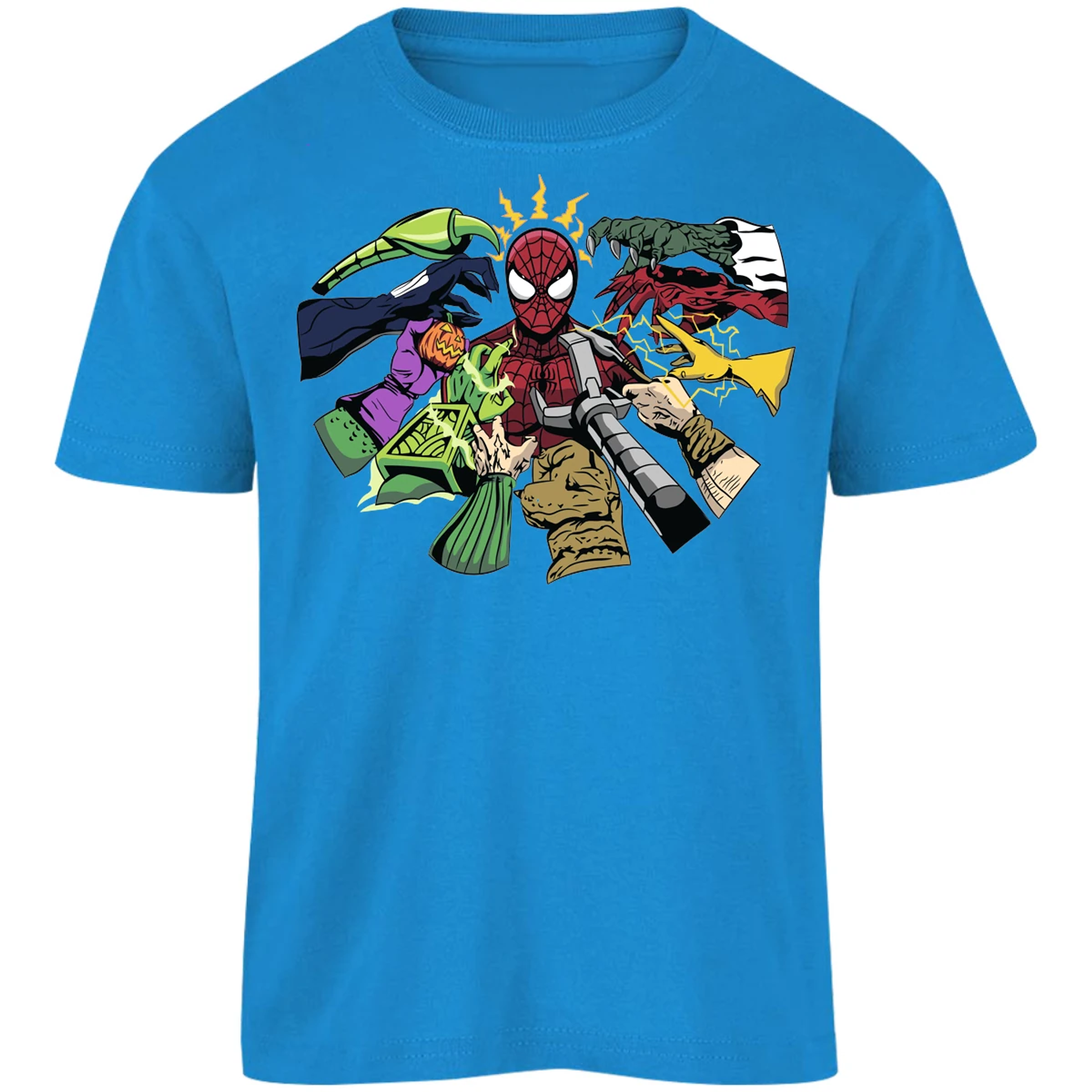 Playera Es De Series Y Peliculas Spiderman Manos Villanas para Niño 15