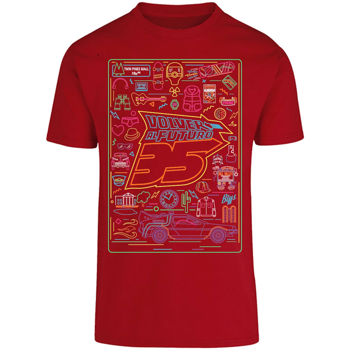 Playera Es De Series Y Peliculas Volver Al Futuro para Adulto 10