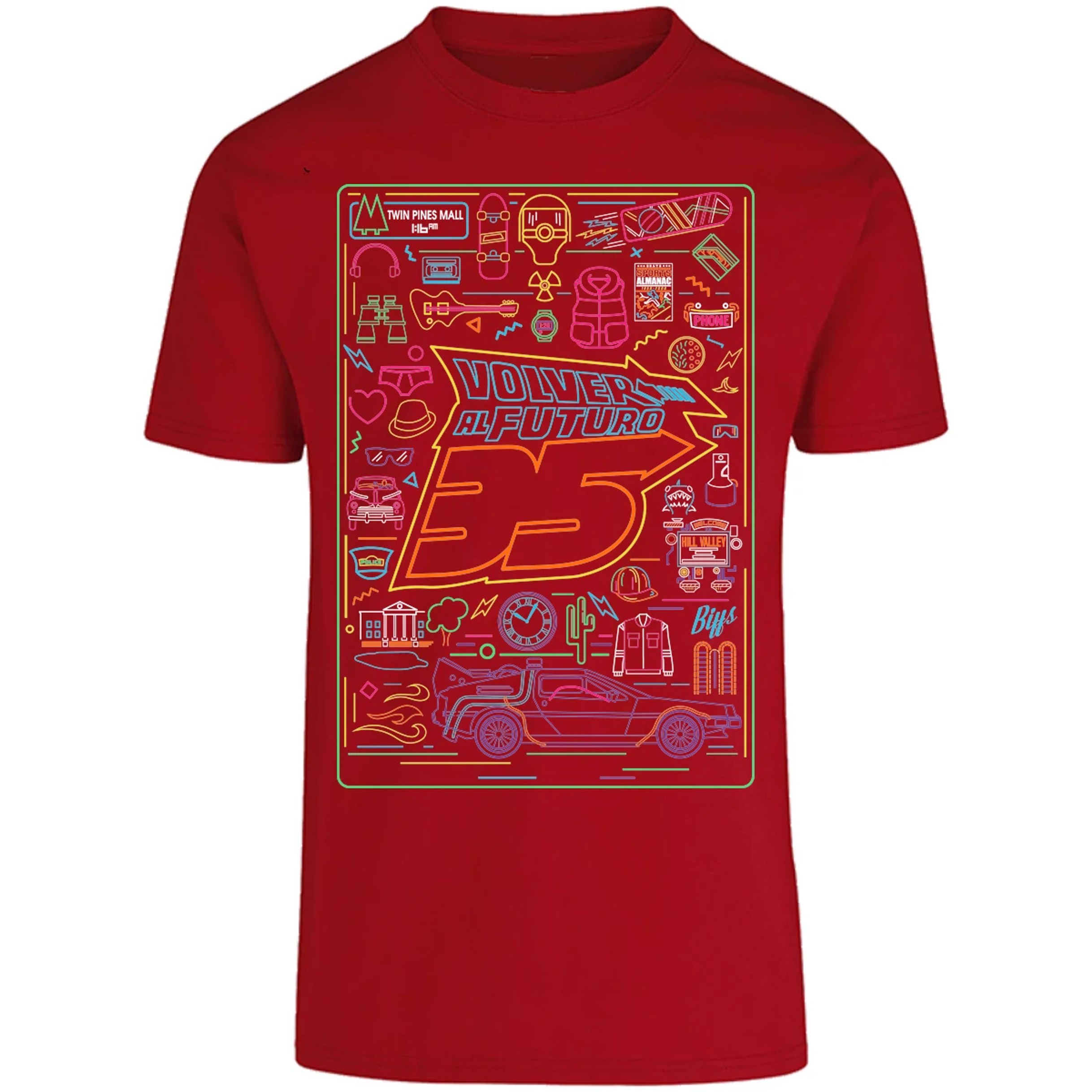 Playera Es De Series Y Peliculas Volver Al Futuro para Adulto 10