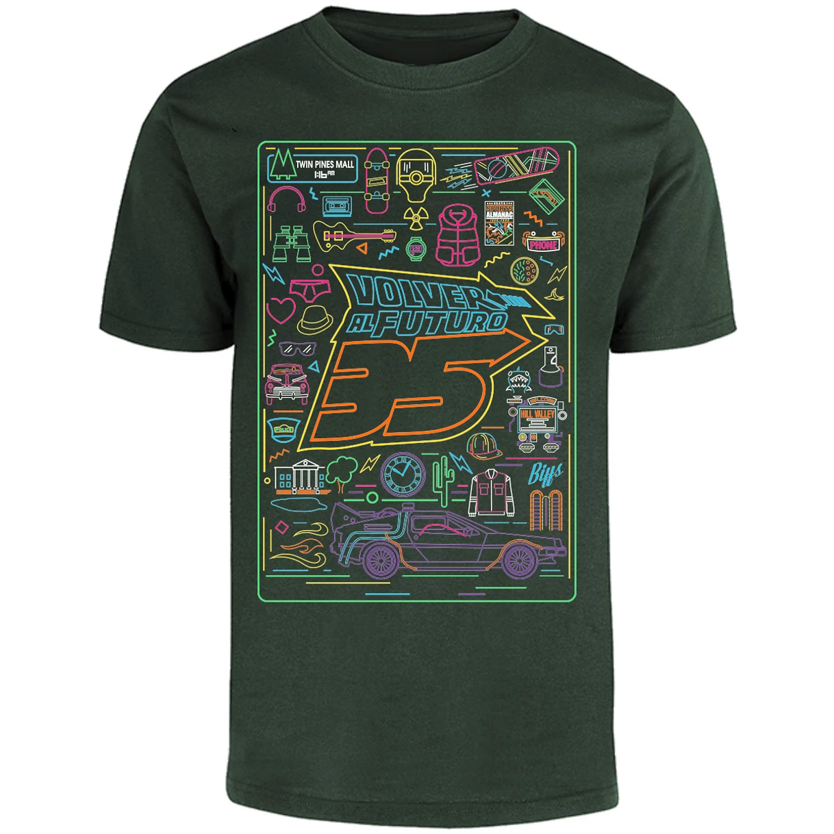 Playera Es De Series Y Peliculas Volver Al Futuro para Adulto 29