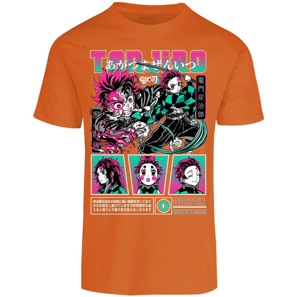 Playera Demon Slayer Tanjiro para Adulto 15