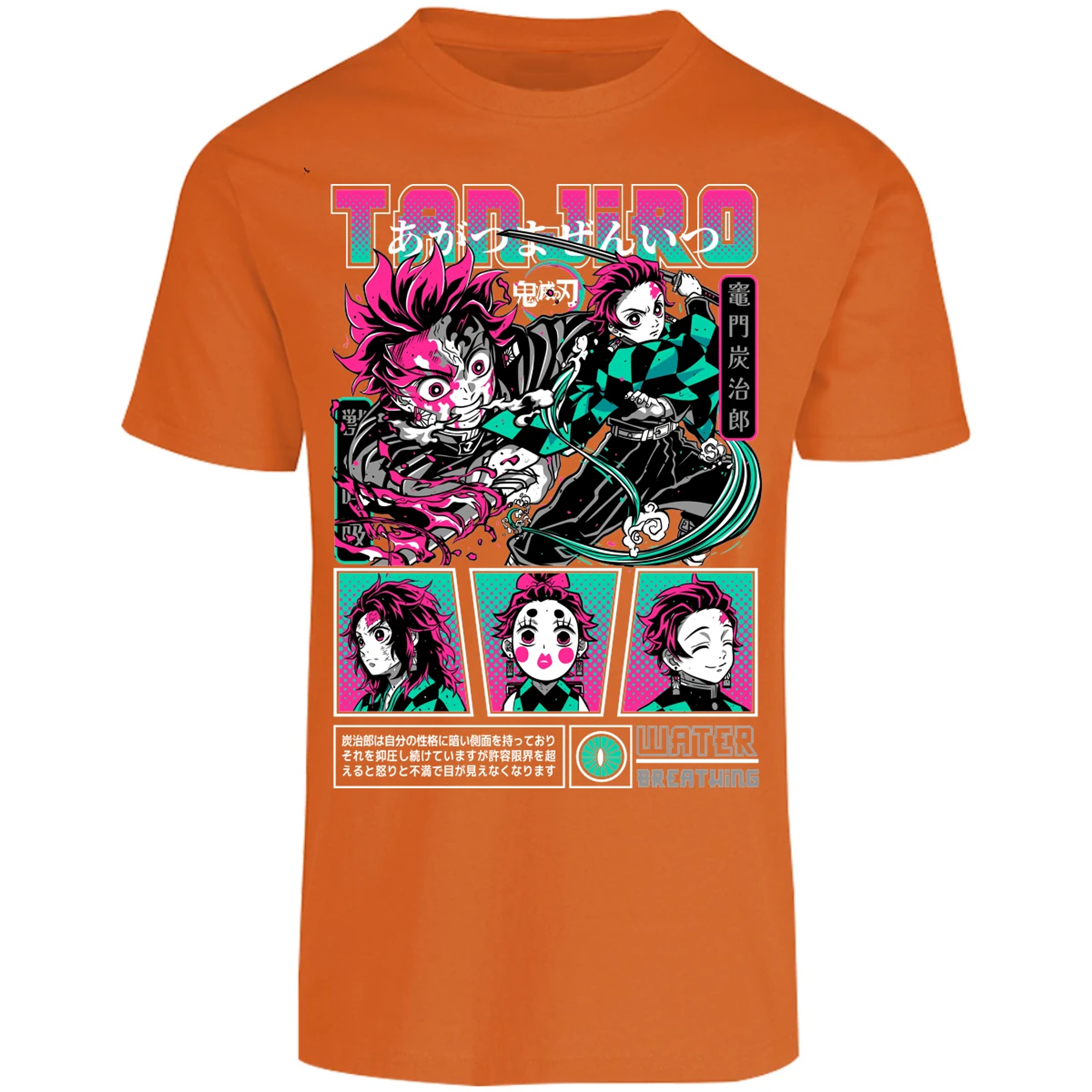 Playera Demon Slayer Tanjiro para Adulto 15
