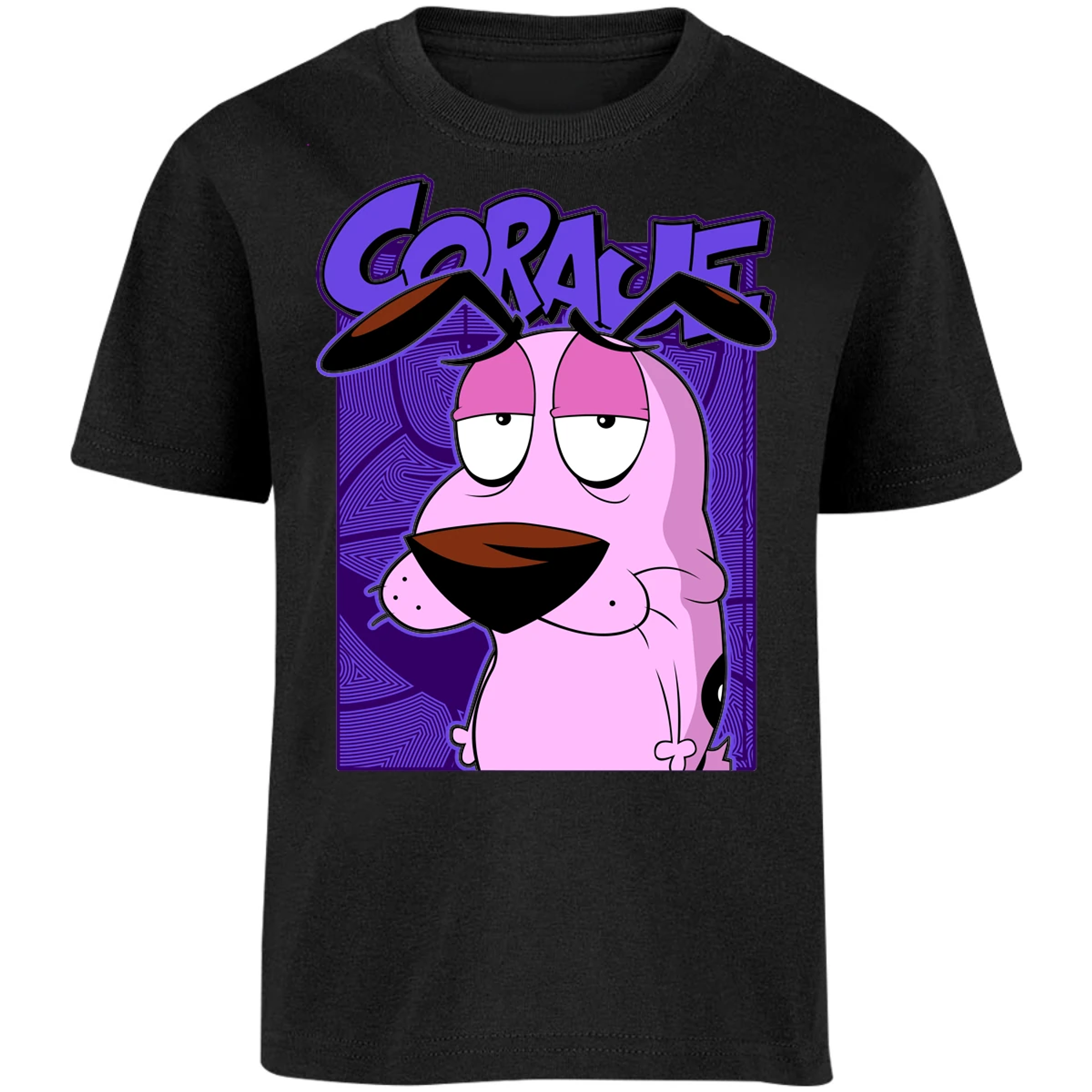 Playera Es De Series Y Peliculas Coraje para Niño 9