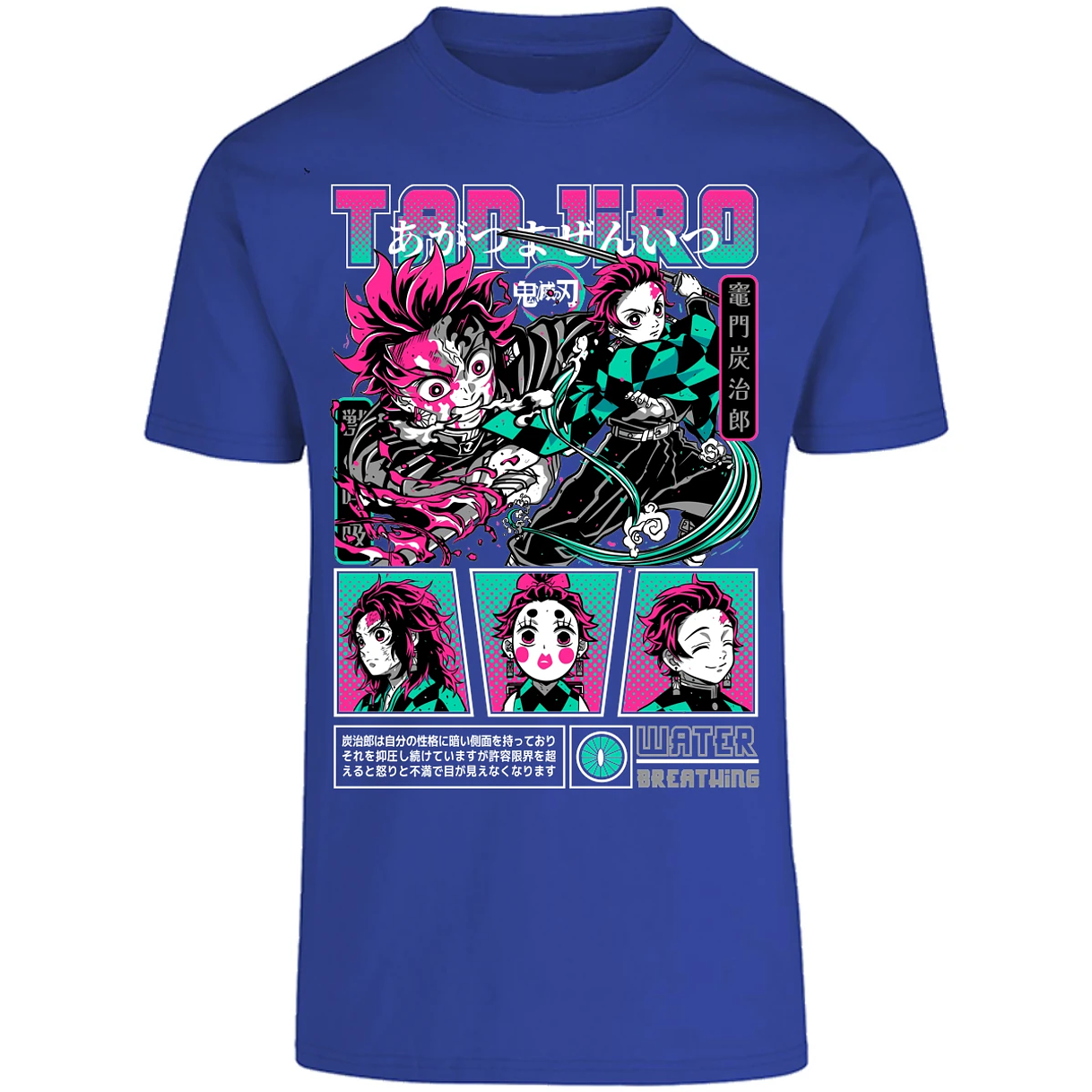 Playera Demon Slayer Tanjiro para Adulto 3
