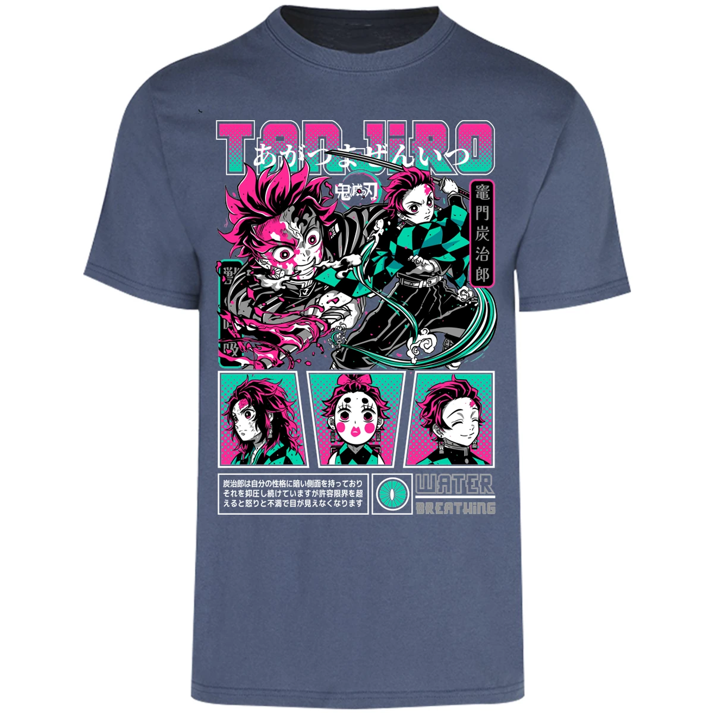 Playera Demon Slayer Tanjiro para Adulto 1