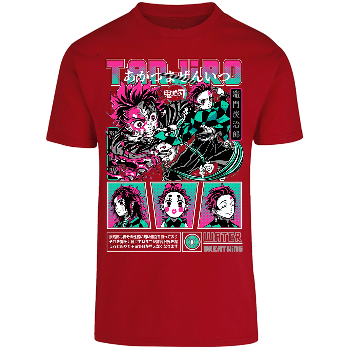 Playera Demon Slayer Tanjiro para Adulto 20