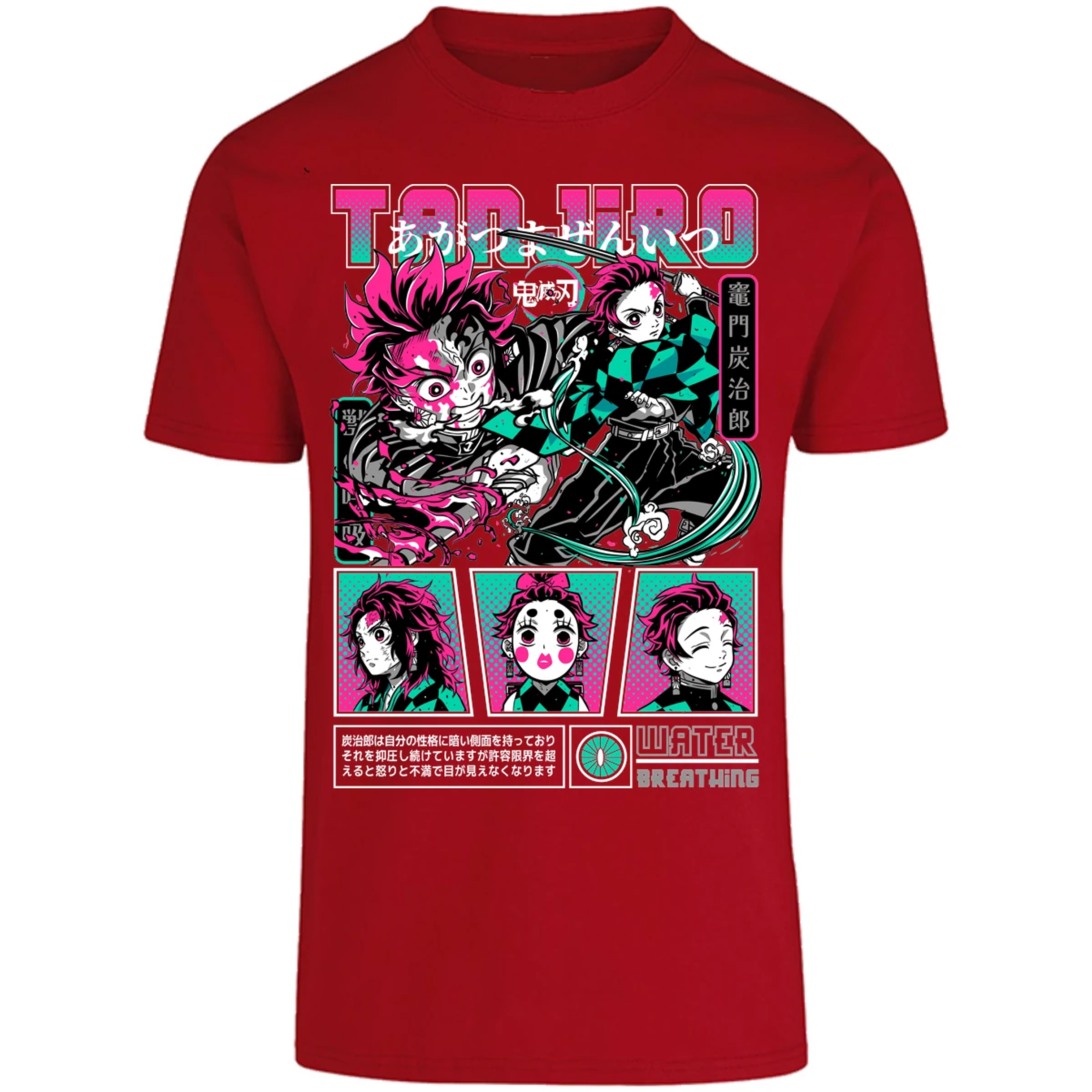 Playera Demon Slayer Tanjiro para Adulto 20
