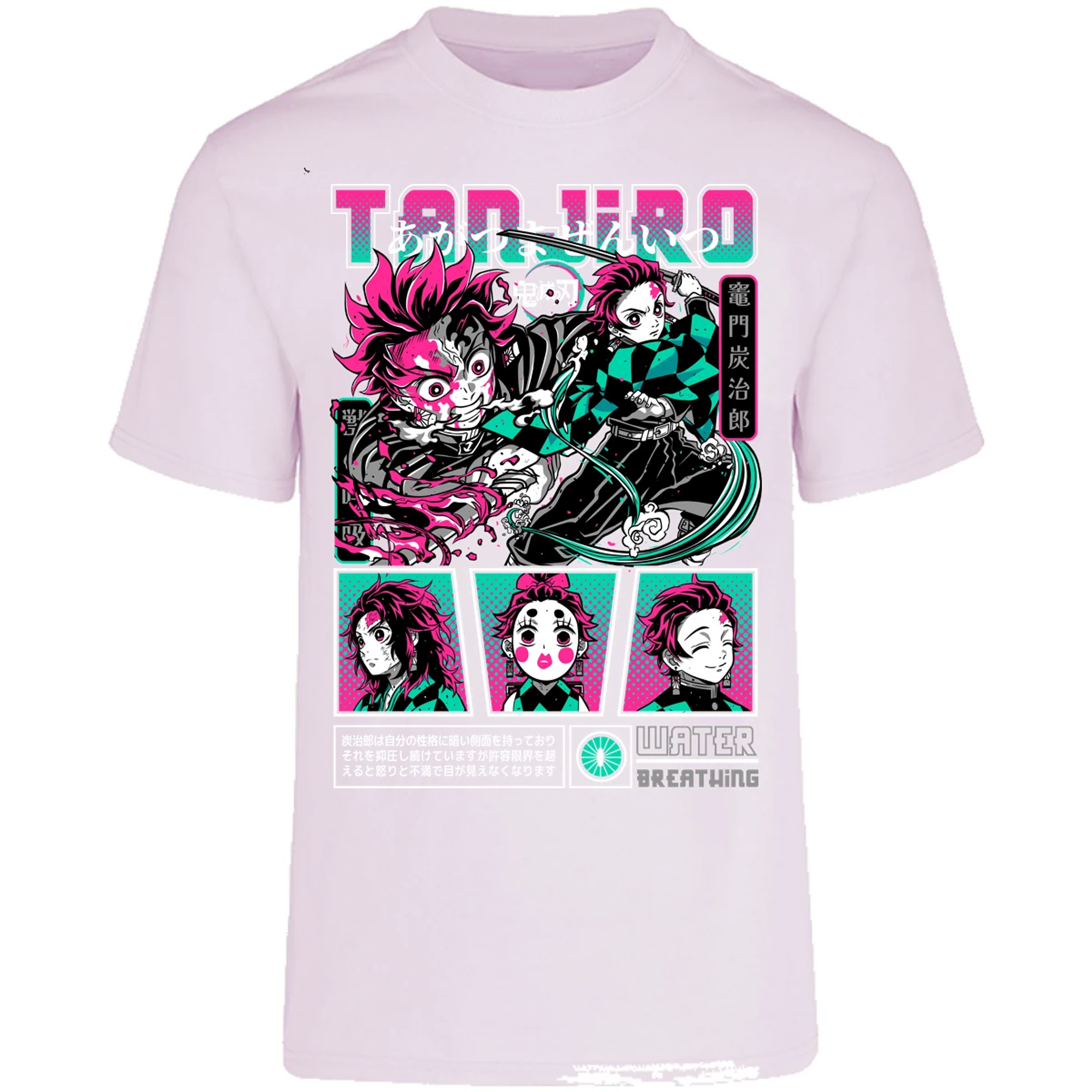 Playera Demon Slayer Tanjiro para Adulto 22