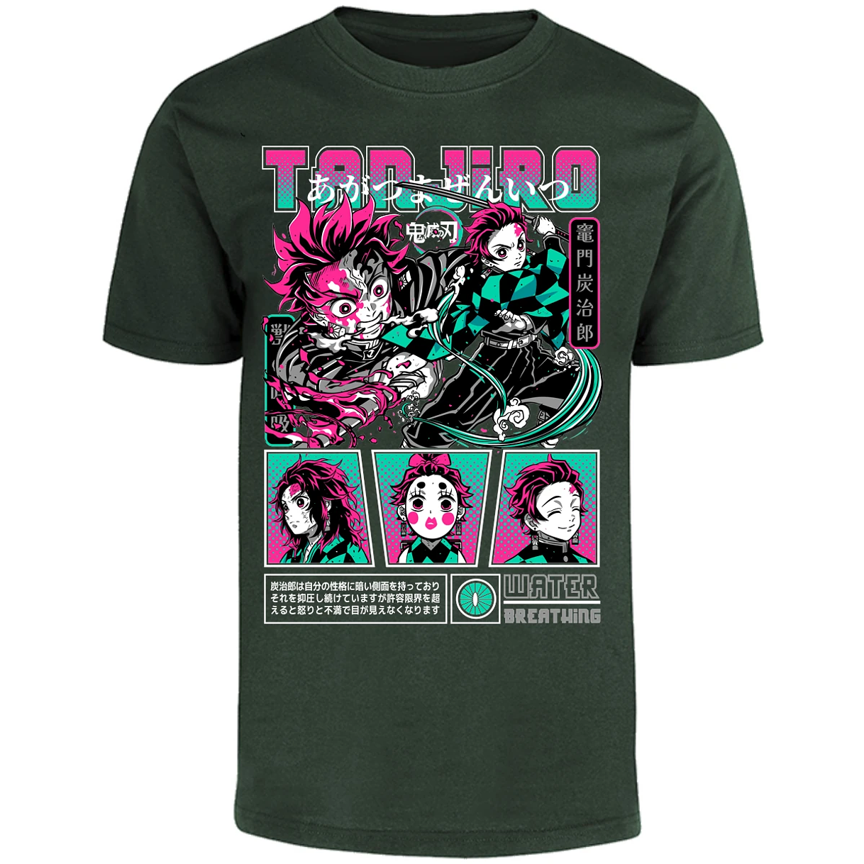Playera Demon Slayer Tanjiro para Adulto 23