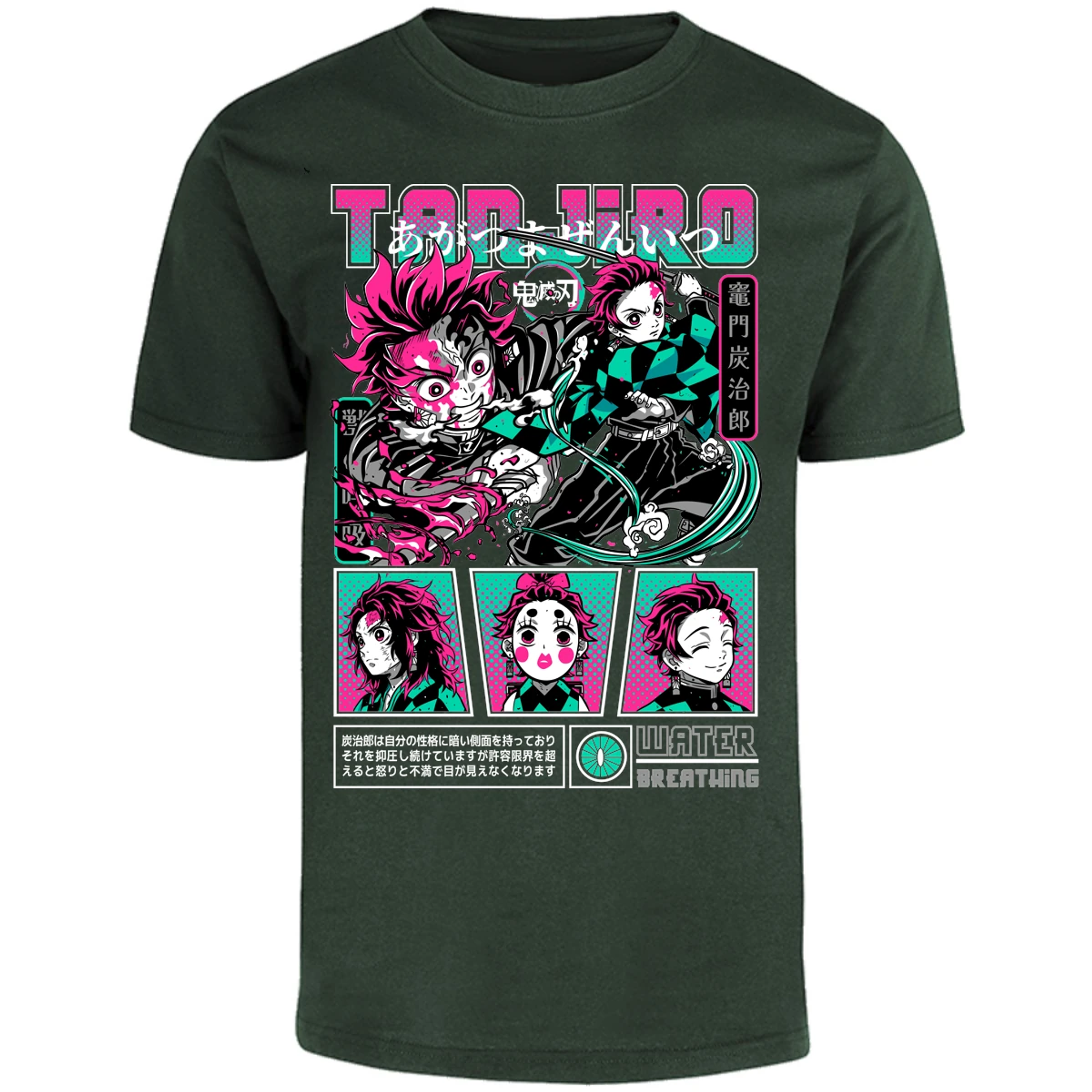 Playera Demon Slayer Tanjiro para Adulto 23
