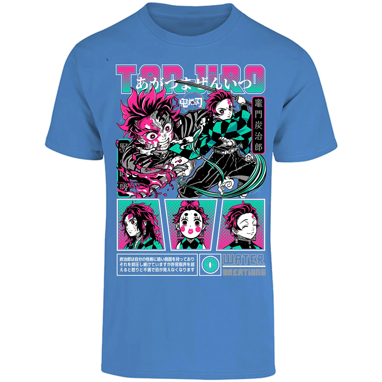 Playera Demon Slayer Tanjiro para Adulto 30