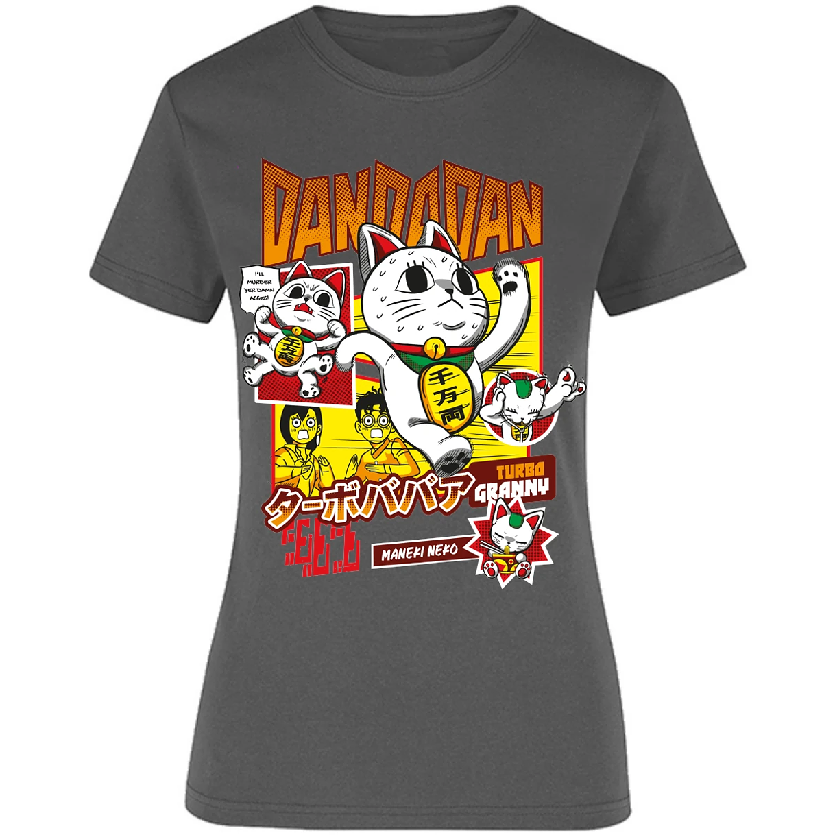 Blusa Dandadan Turbo Granny Blusa para Mujer 16