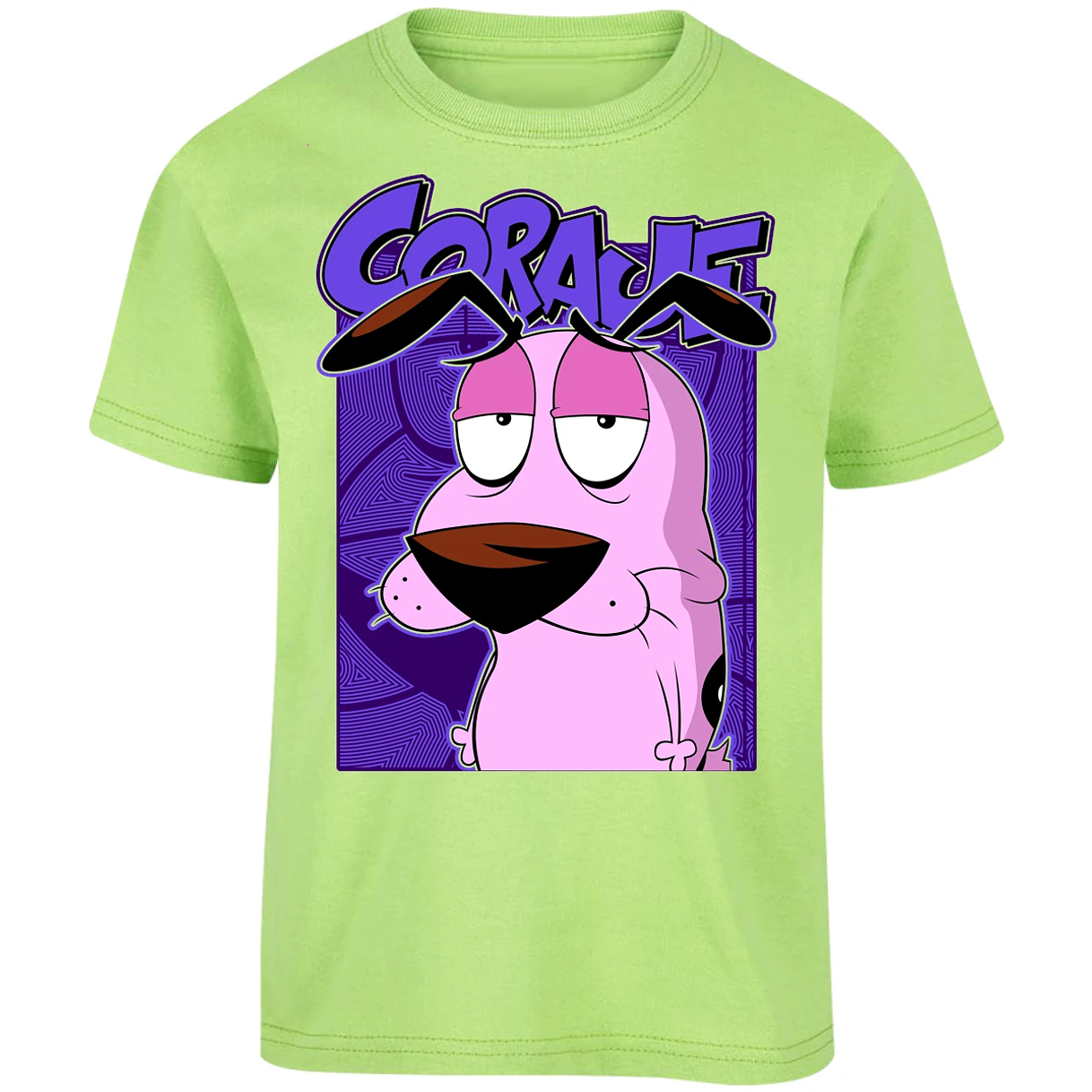 Playera Es De Series Y Peliculas Coraje para Niño 6