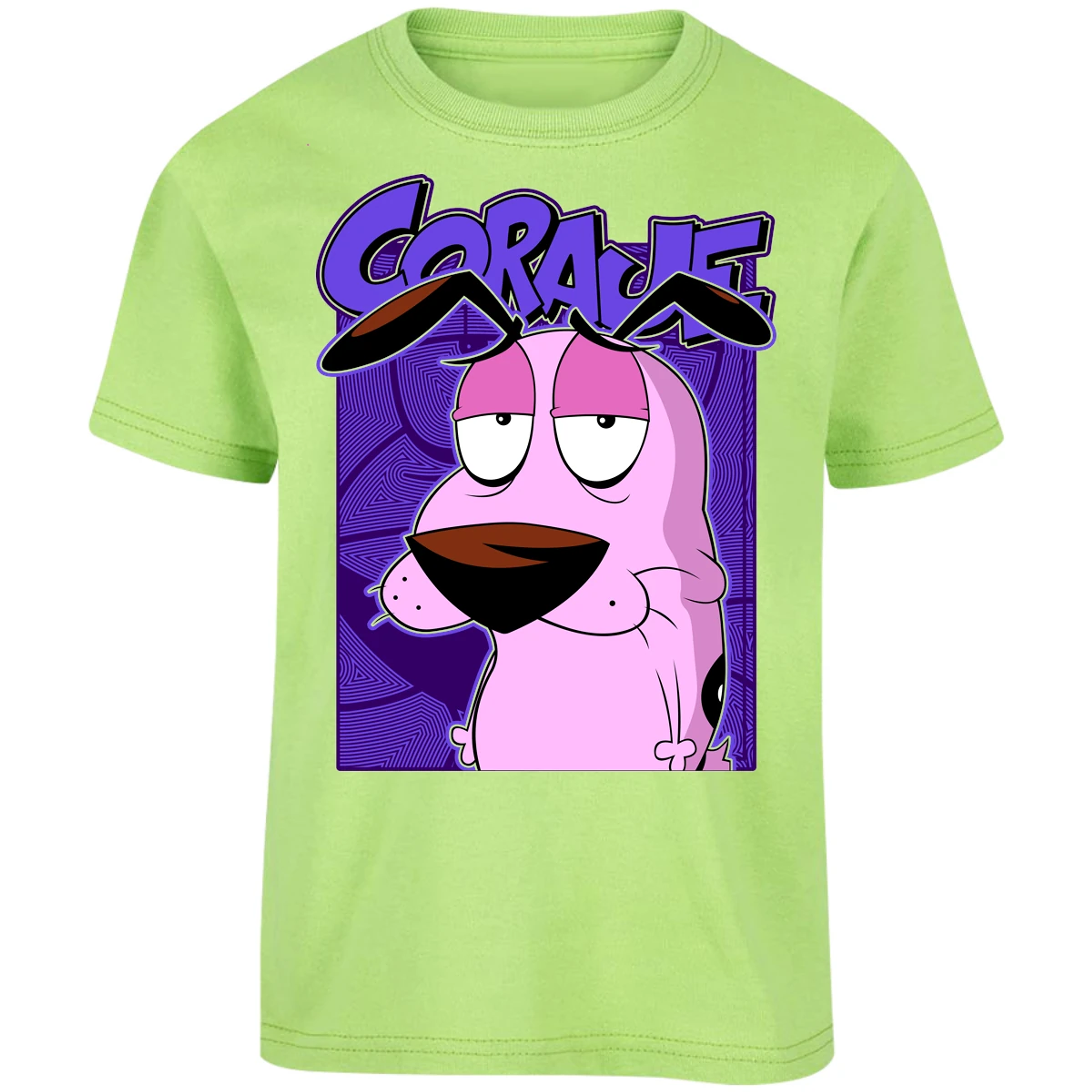 Playera Es De Series Y Peliculas Coraje para Niño 6