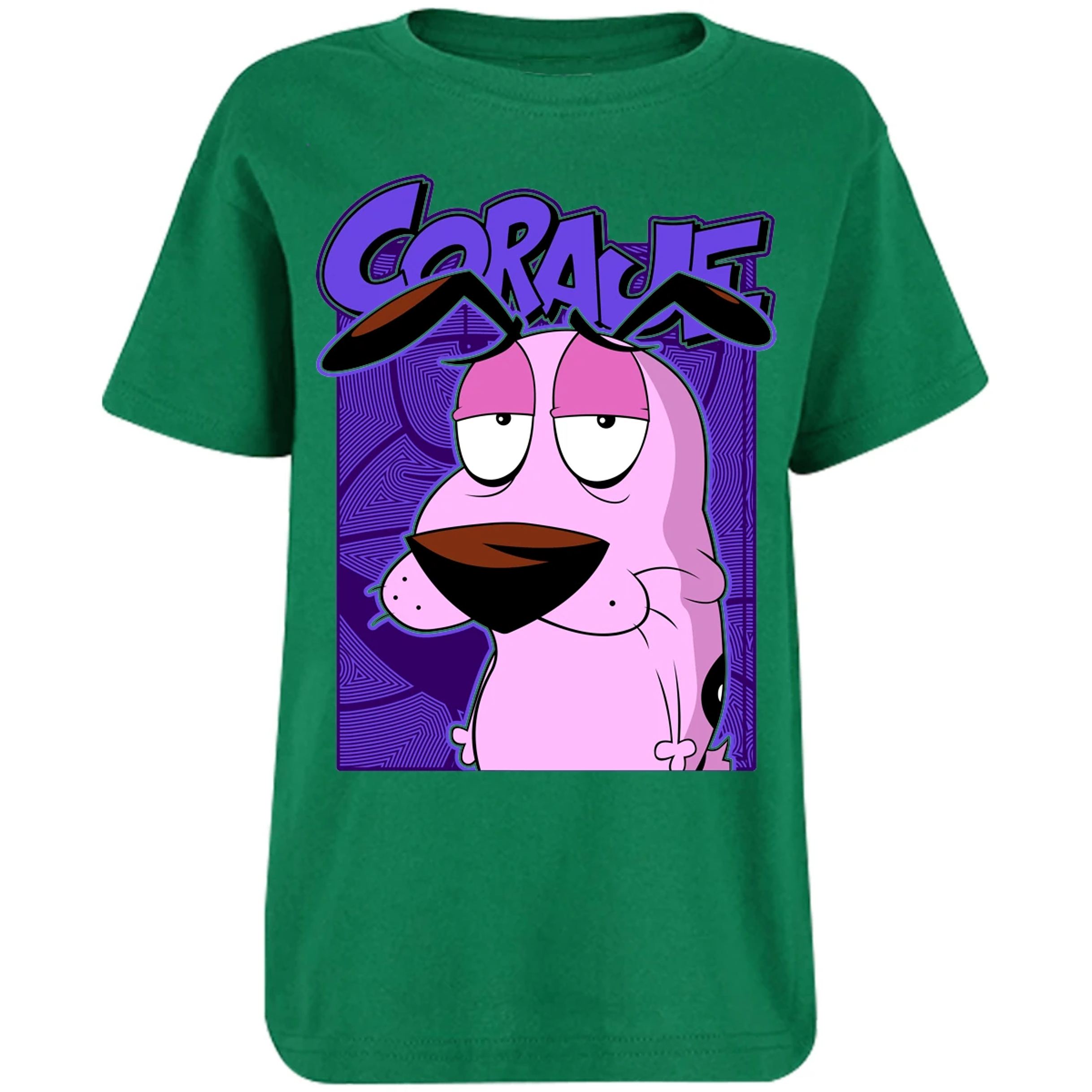 Playera Es De Series Y Peliculas Coraje para Niño 17