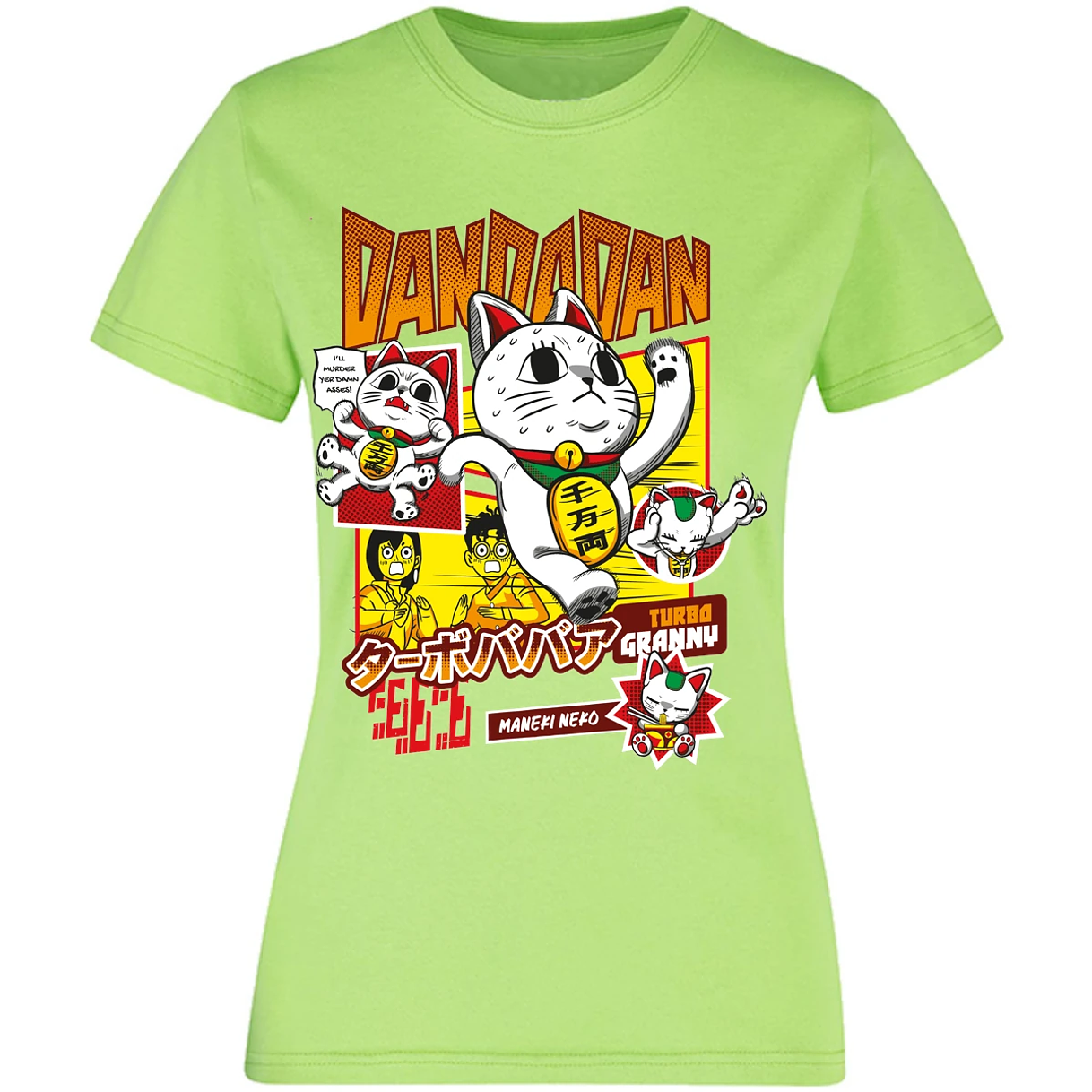 Blusa Dandadan Turbo Granny Blusa para Mujer 15